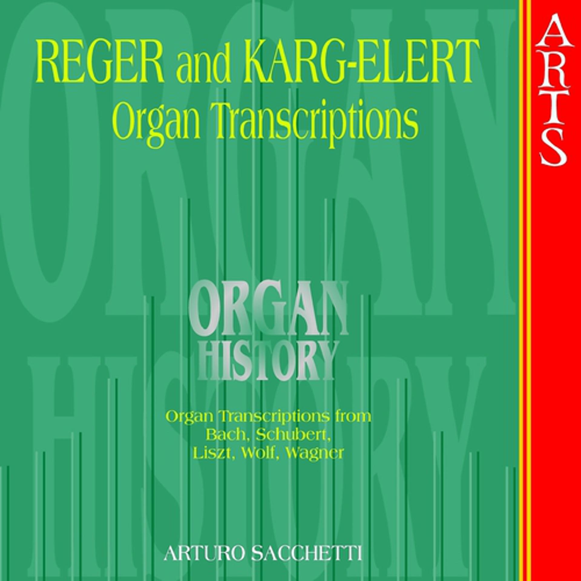 Постер альбома Organ History, Reger and Karg-Elert Transcriptions
