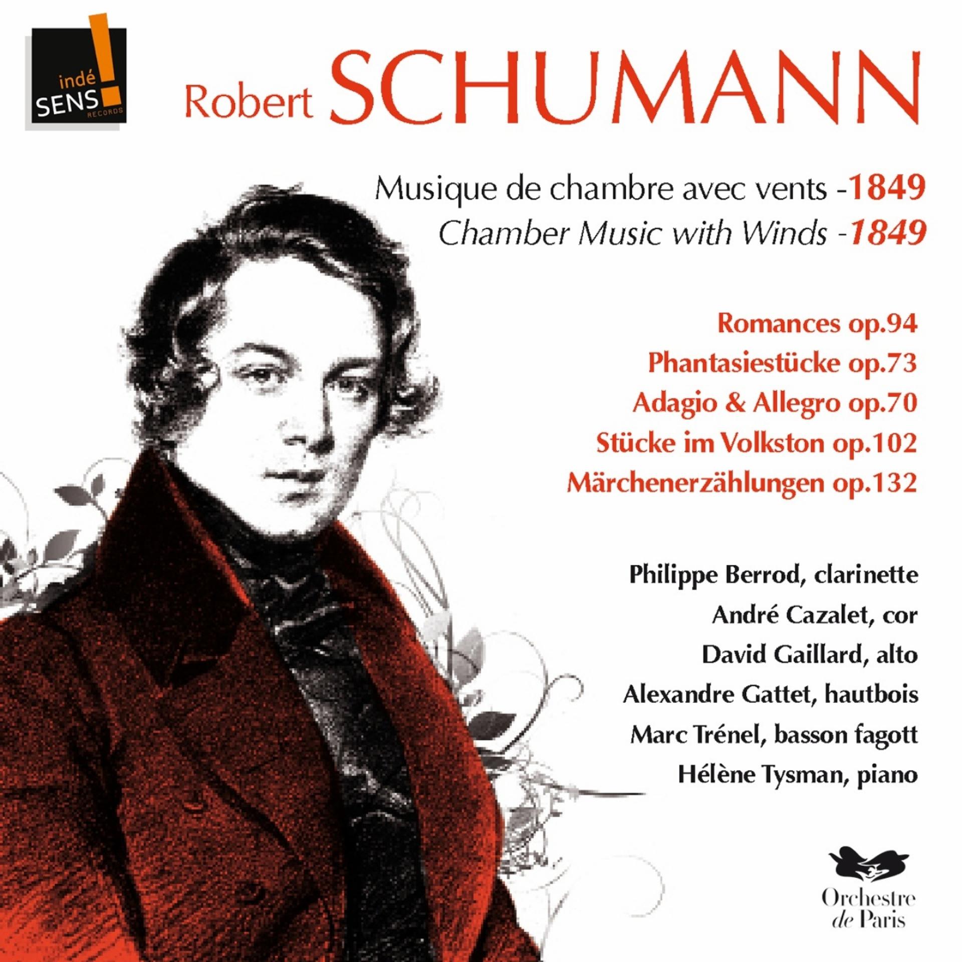Постер альбома Schumann: Musique de chambre avec vents