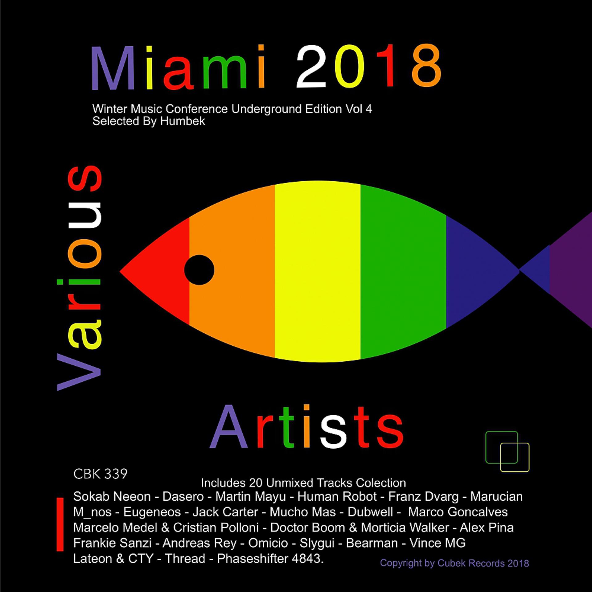 Постер альбома Miami Winter Music Conference 2018 (Underground Edition), Vol. 4 Selected By Humbek