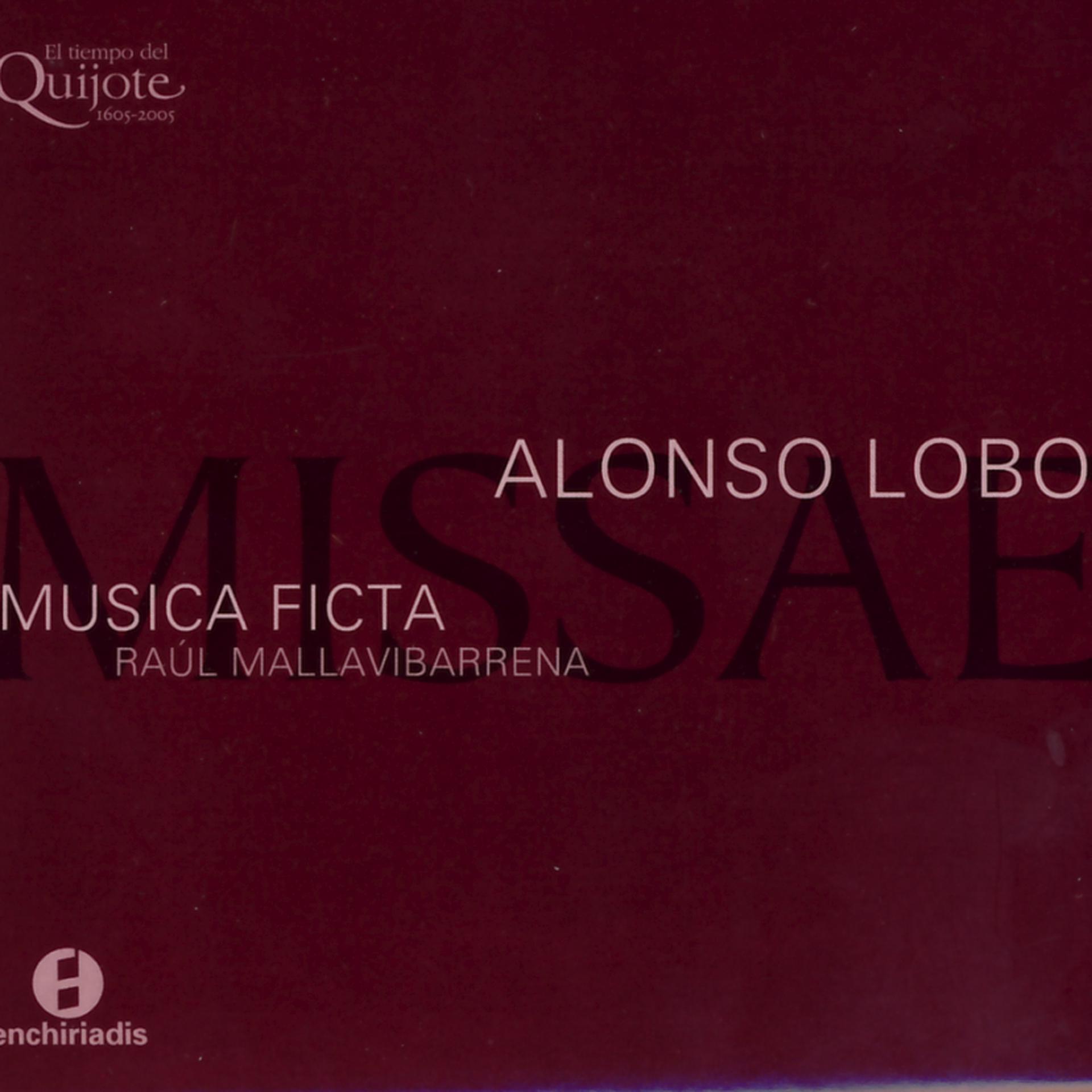Постер альбома Alonso Lobo: Missae