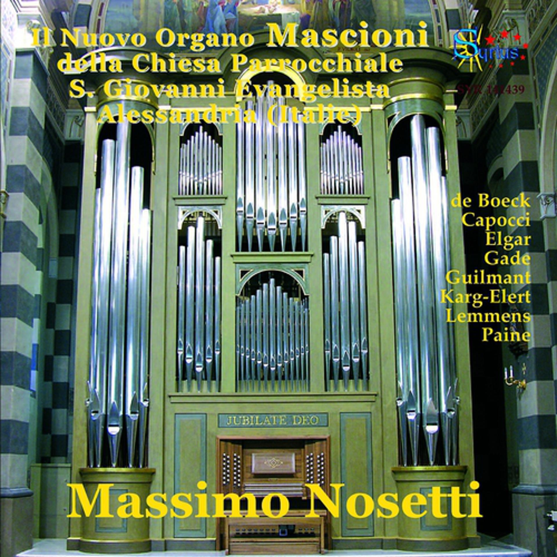 Постер альбома Nuovo organo Mascioni