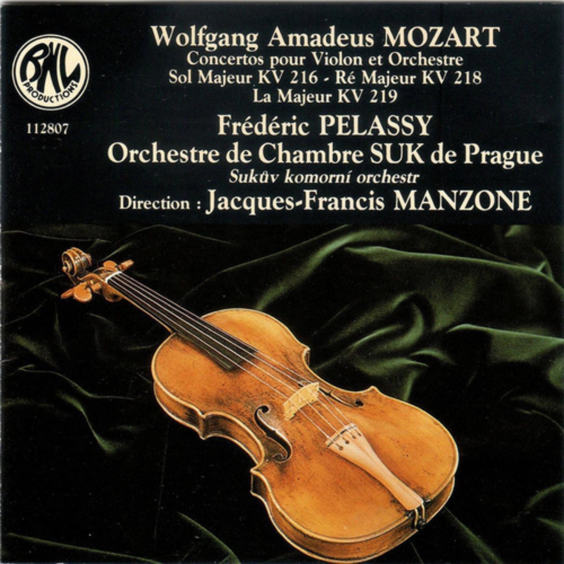 Постер альбома Mozart: Concertos pour violon et orchestre