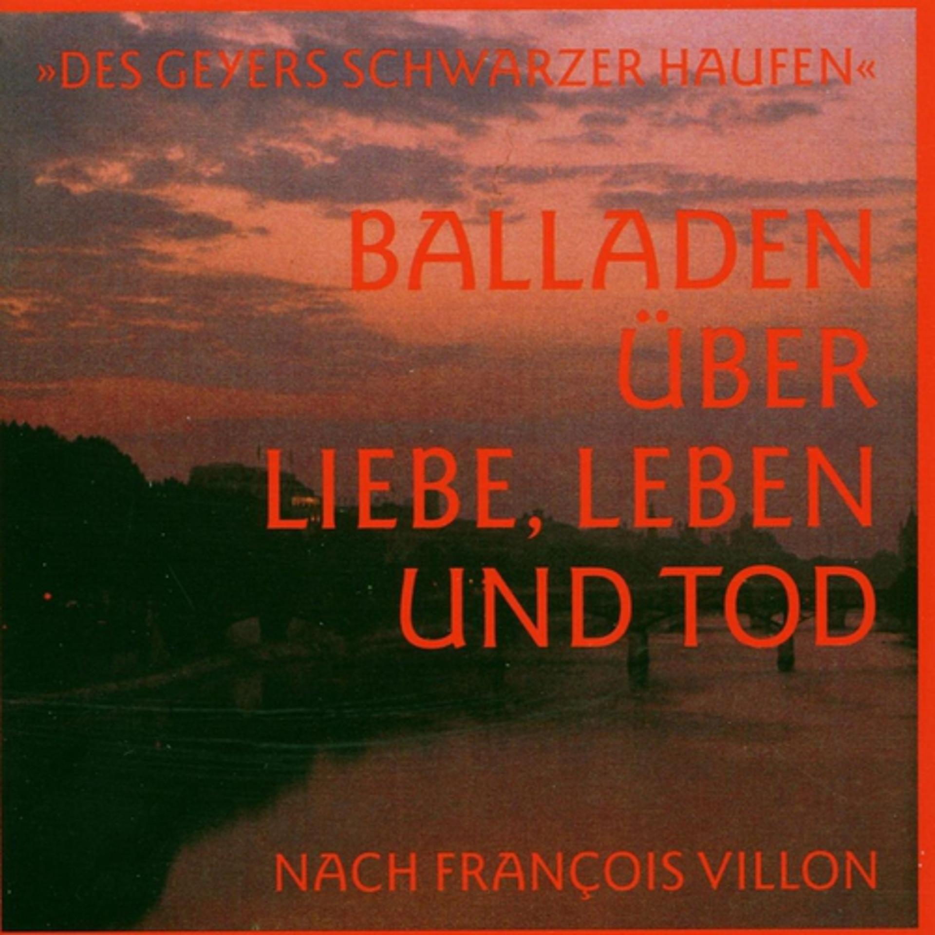Постер альбома Balladen über Liebe, Leben und Tod