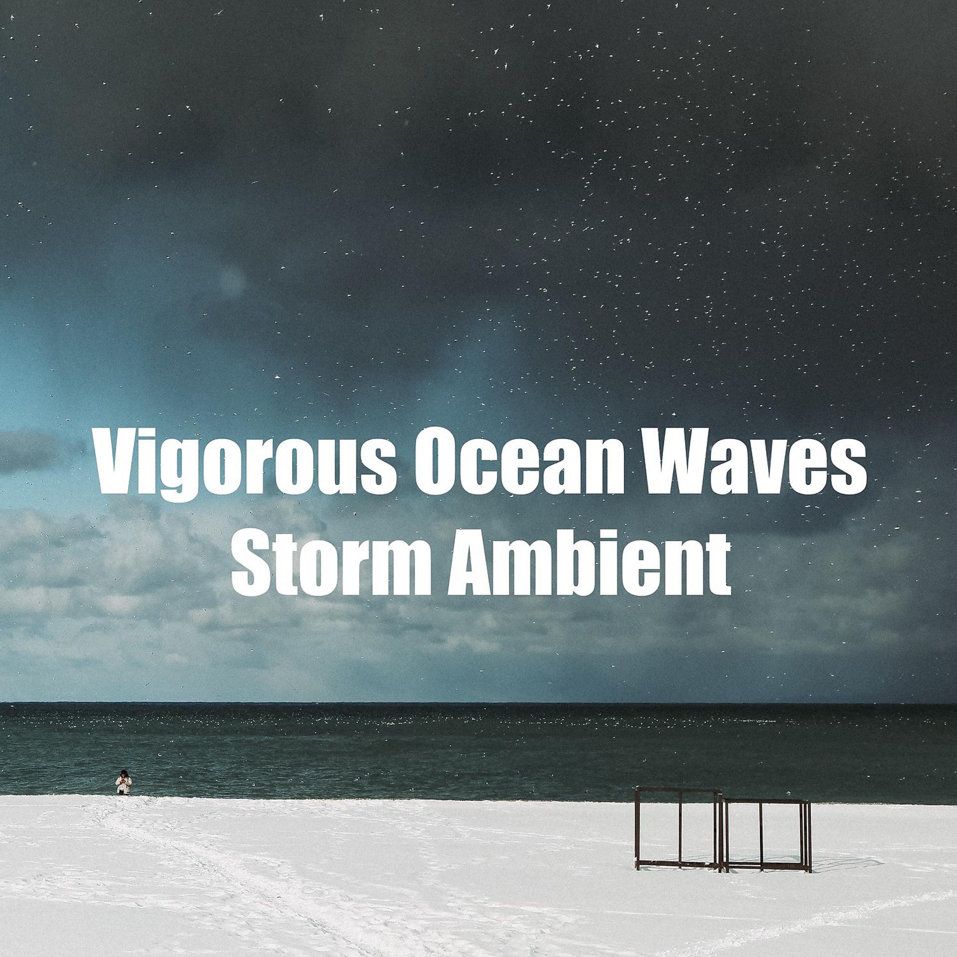 Постер альбома Vigorous Ocean Waves Storm Ambient