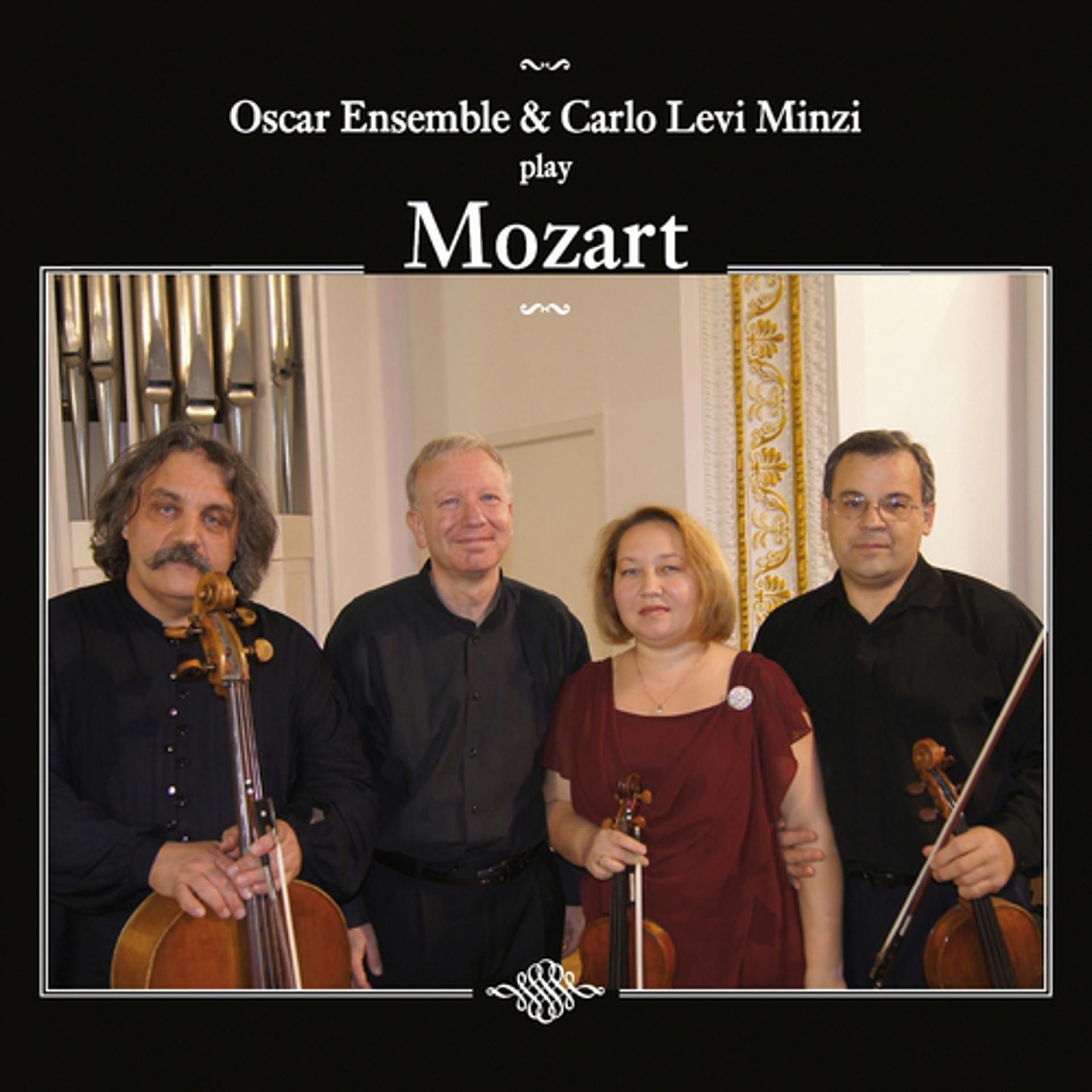 Постер альбома Oscar Ensemble & Carlo Levi Minzi play Mozart