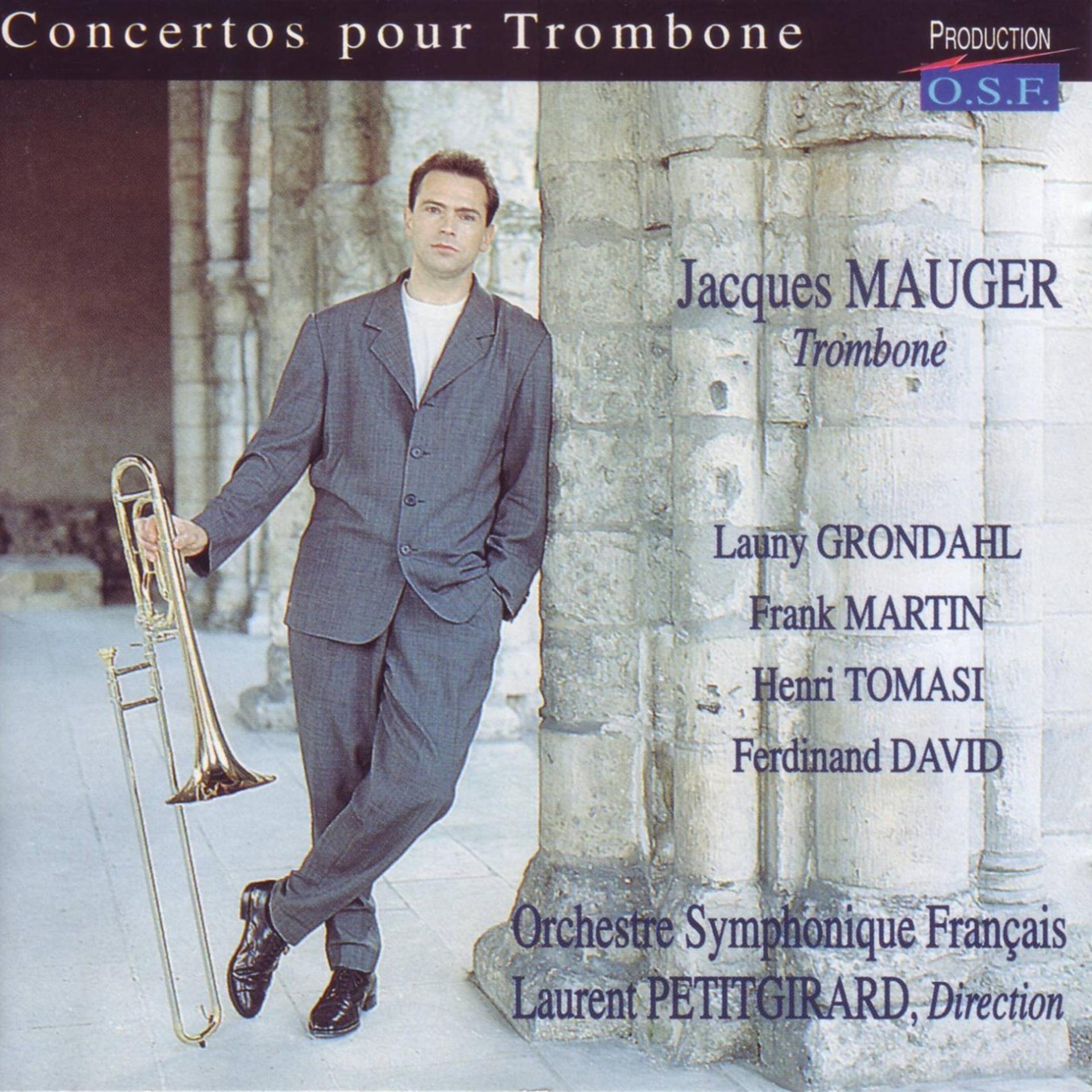 Постер альбома Jacques Mauger : Concertos pour trombone et orchestre
