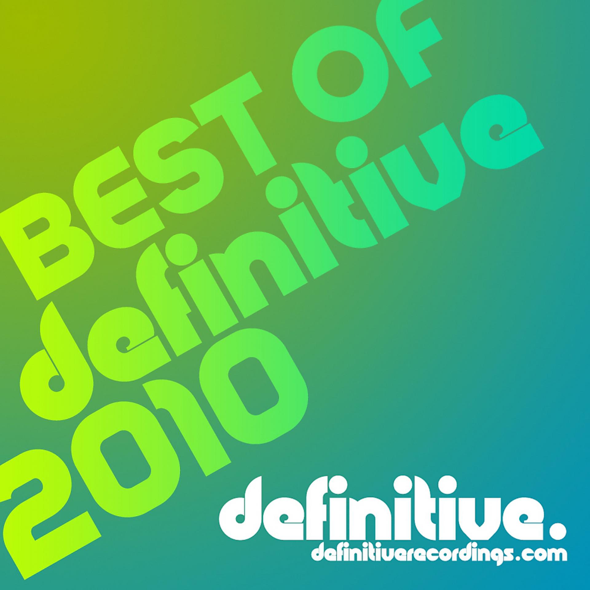 Постер альбома Definitive's Best Of 2010