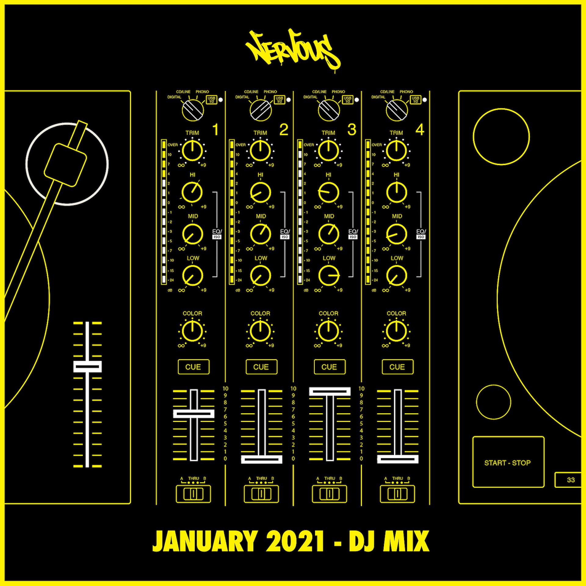 Постер альбома Nervous January 2021 (DJ Mix)