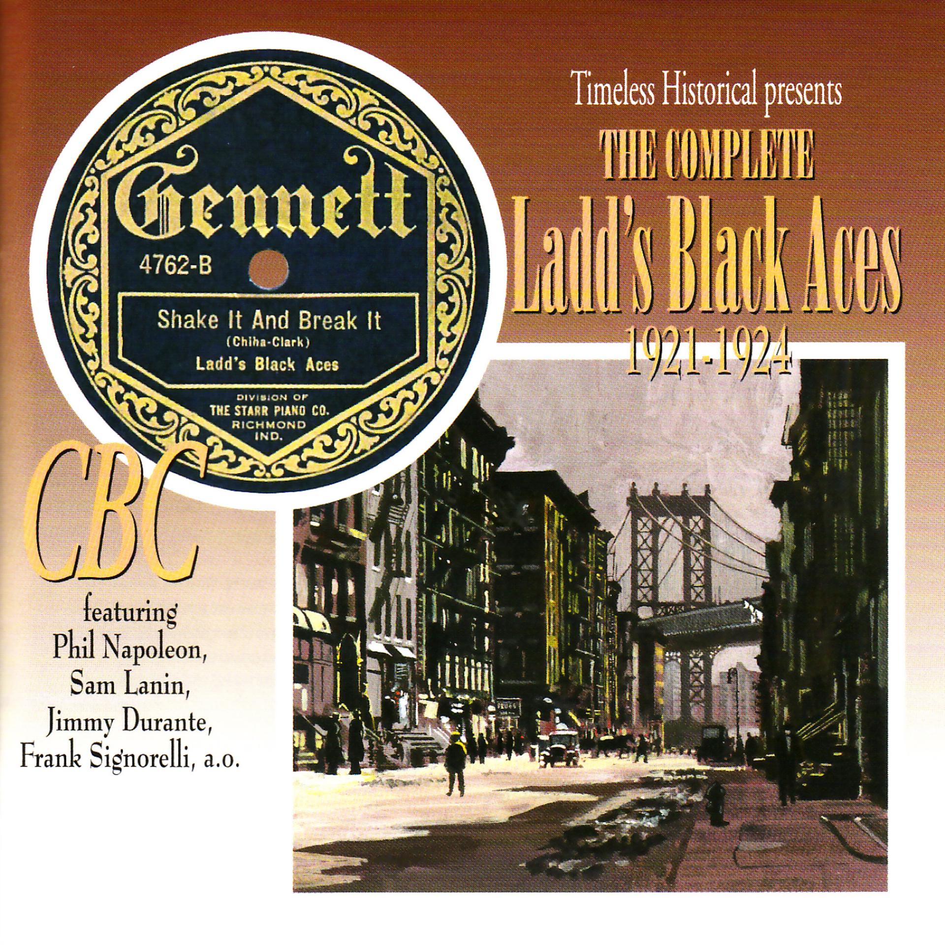 Постер альбома The Complete Ladd's Black Aces 1921-1924