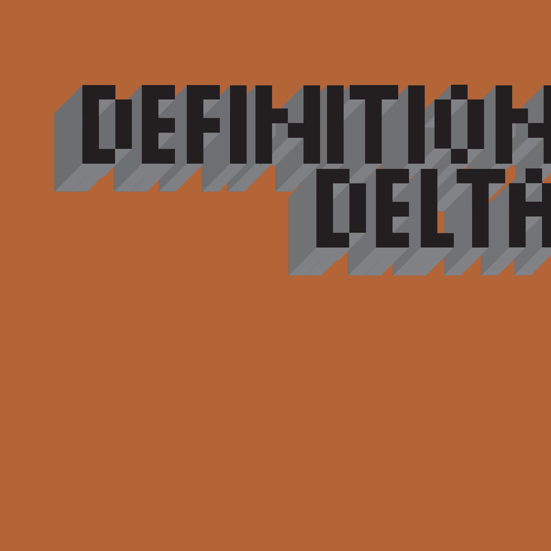 Постер альбома Definition Delta