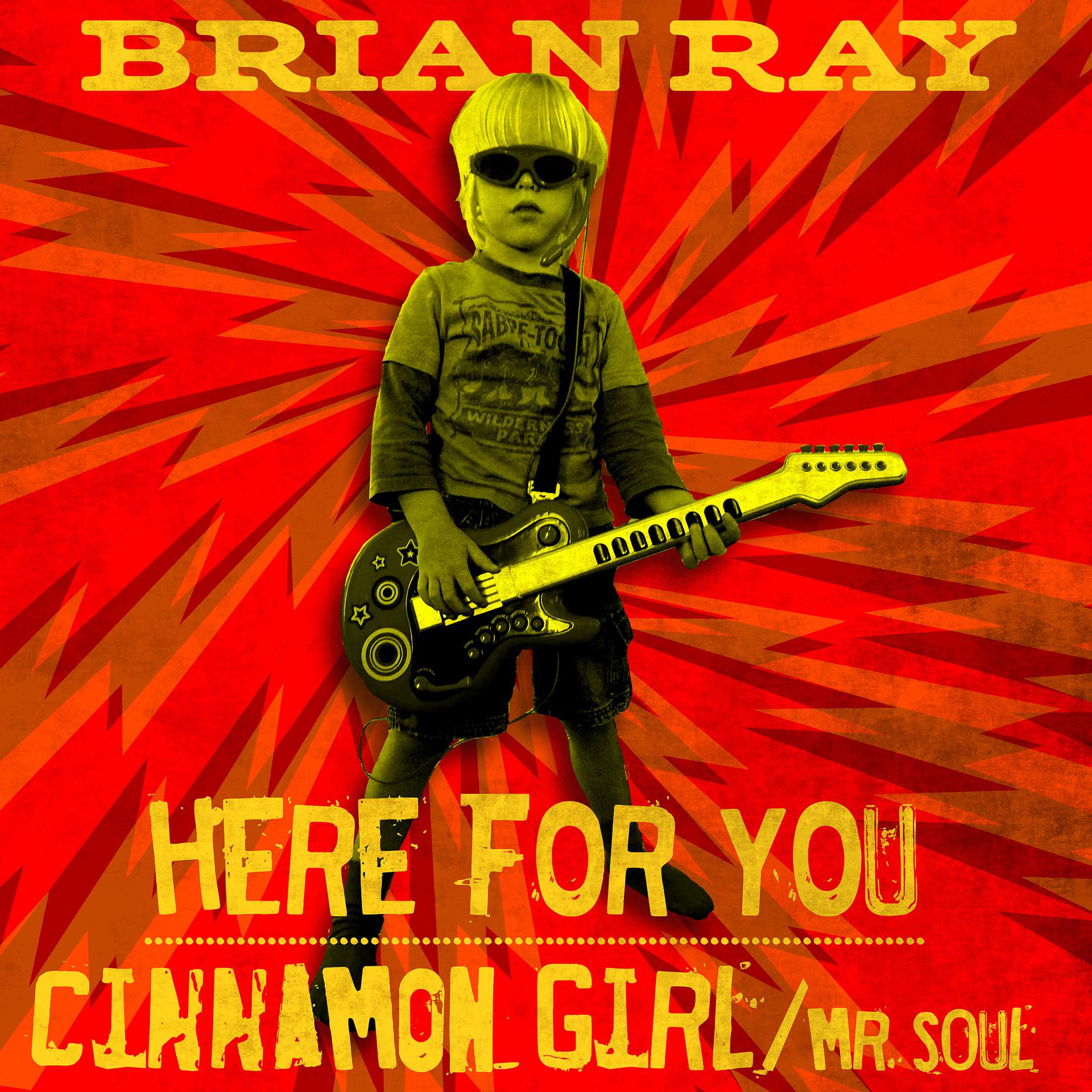 Постер альбома Here for You B/W Cinnamon Girl / Mr. Soul