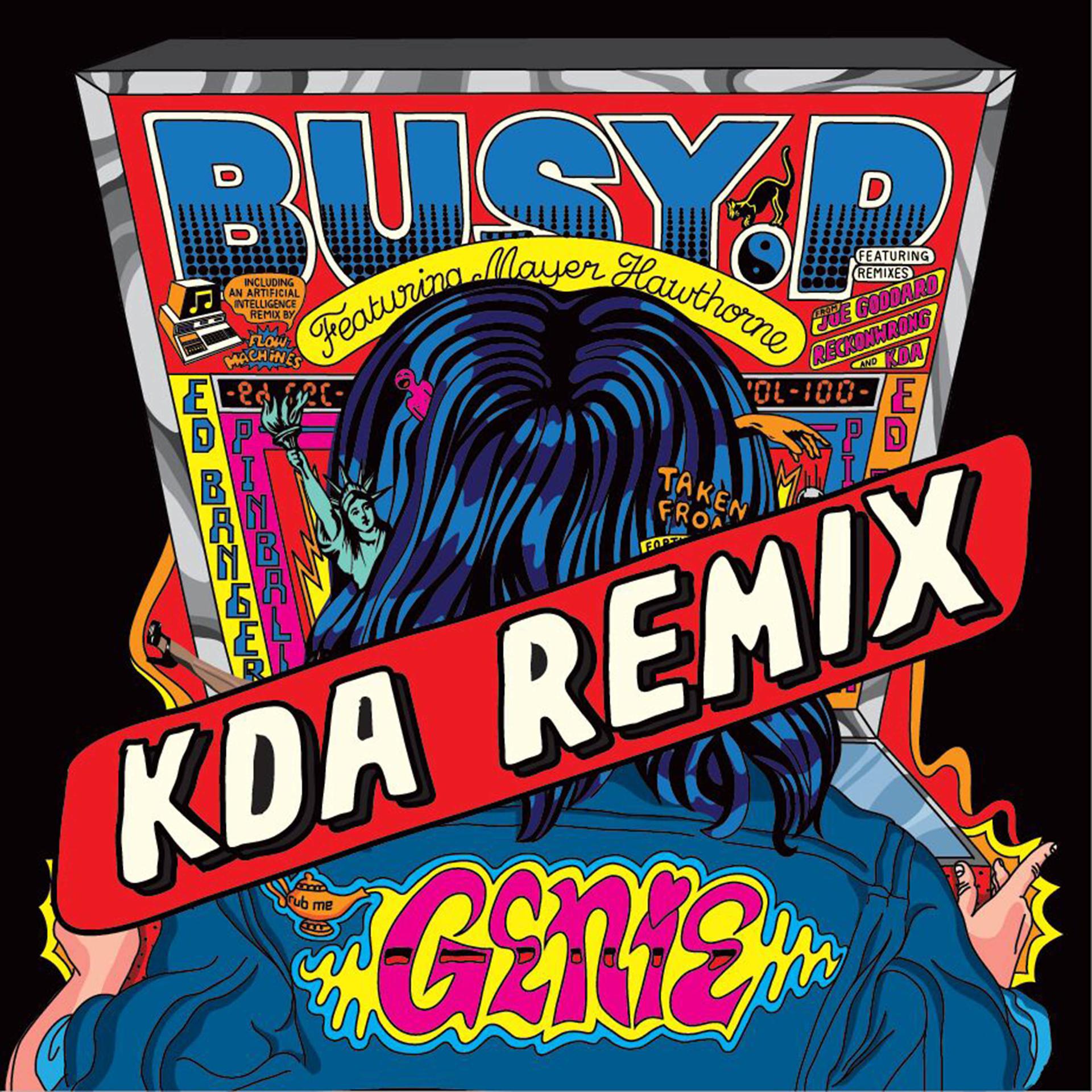 Постер альбома Genie (feat. Mayer Hawthorne) [KDA Remix]