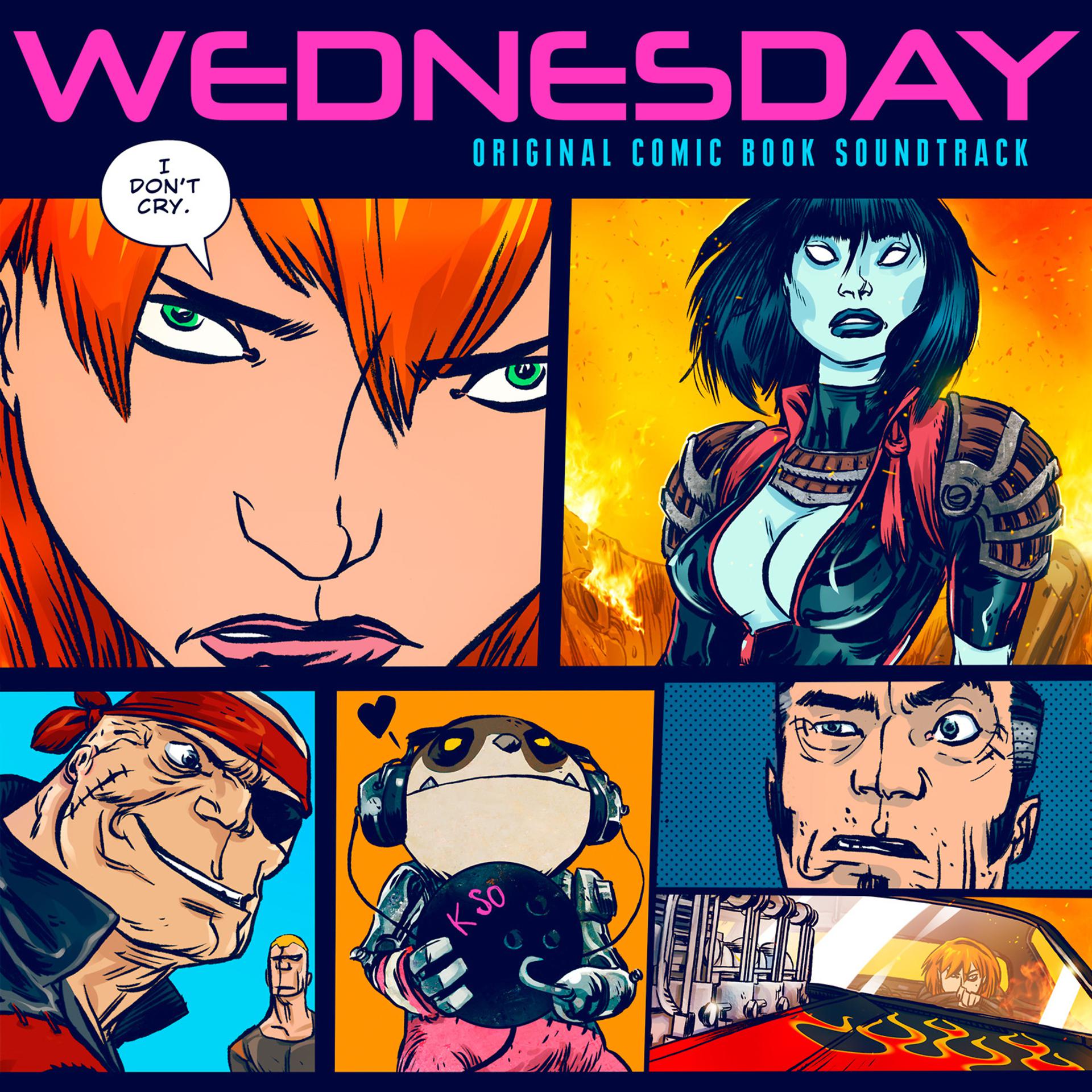 Постер альбома Wednesday (Original Comic Book Soundtrack)