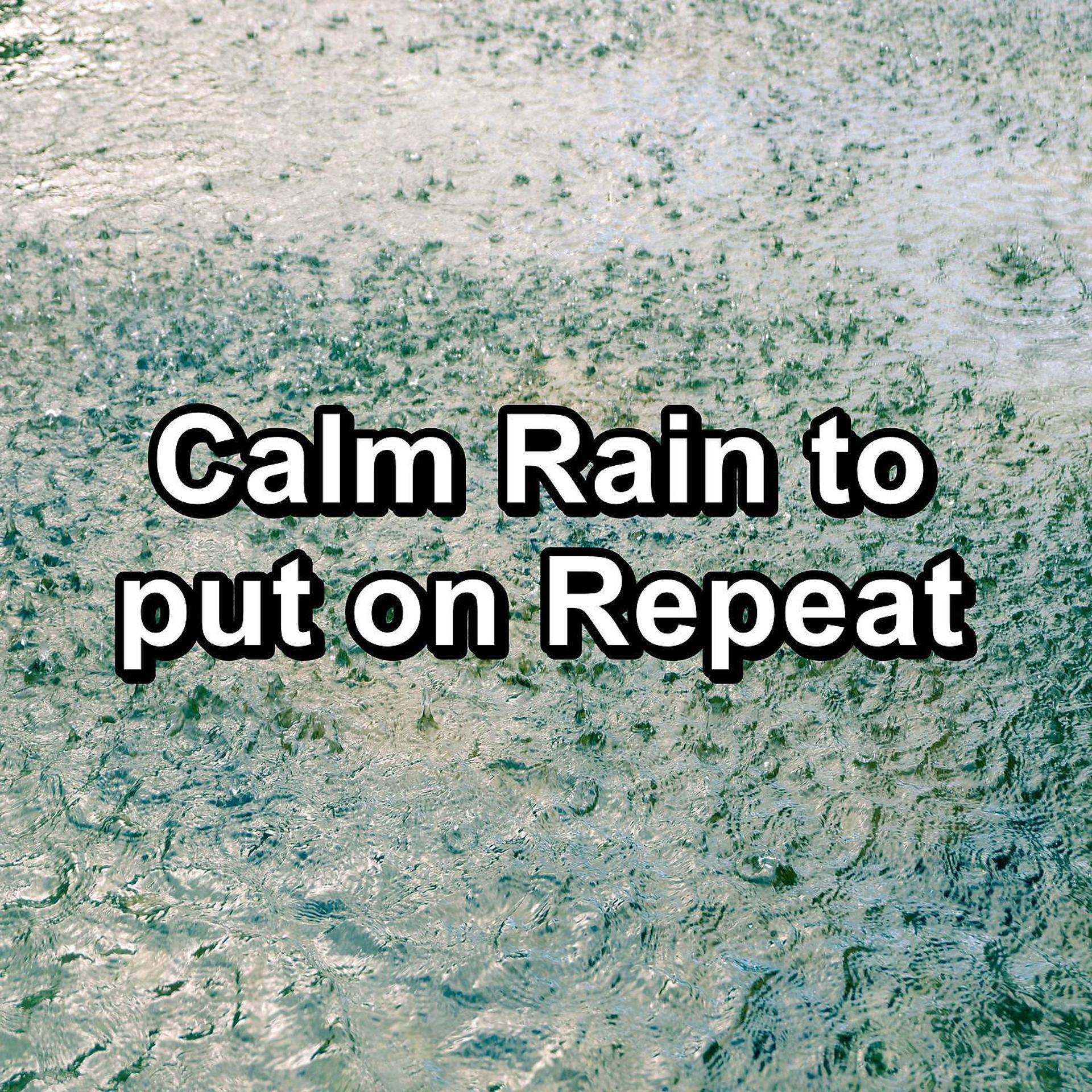Постер альбома Calm Rain to put on Repeat