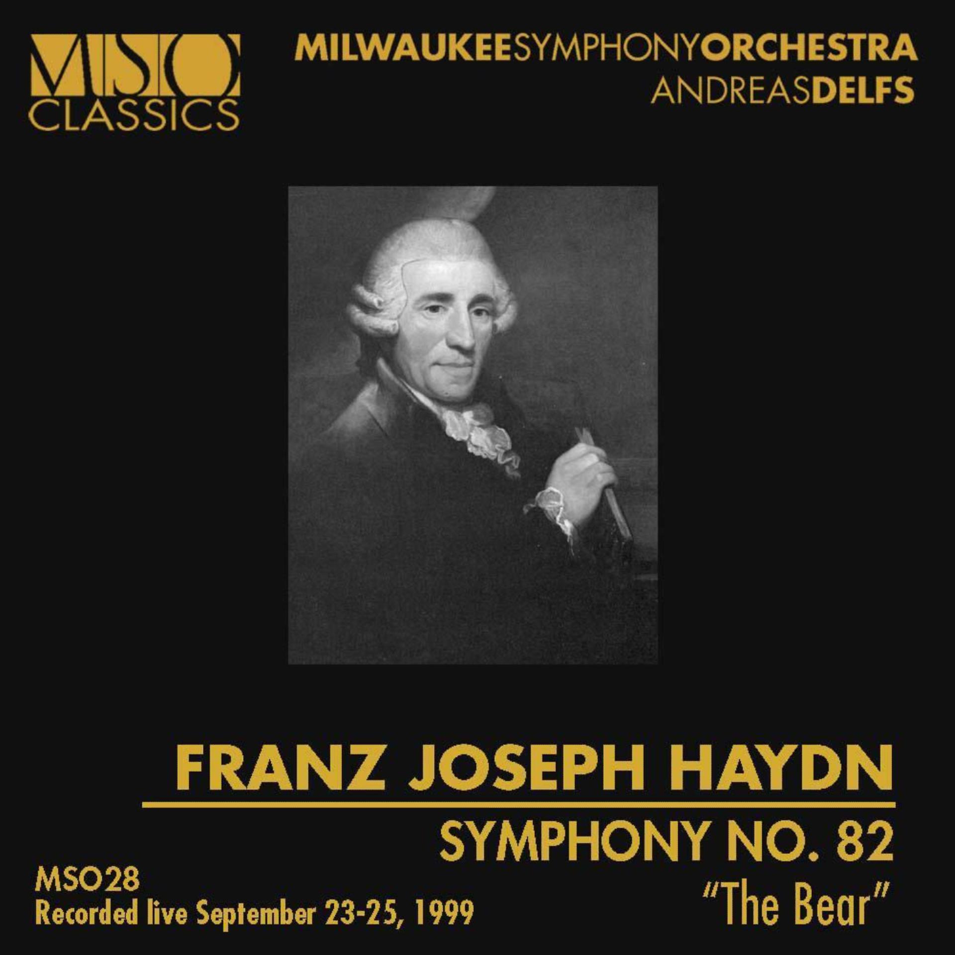 Постер альбома HAYDN: Symphony No. 82 “The Bear”
