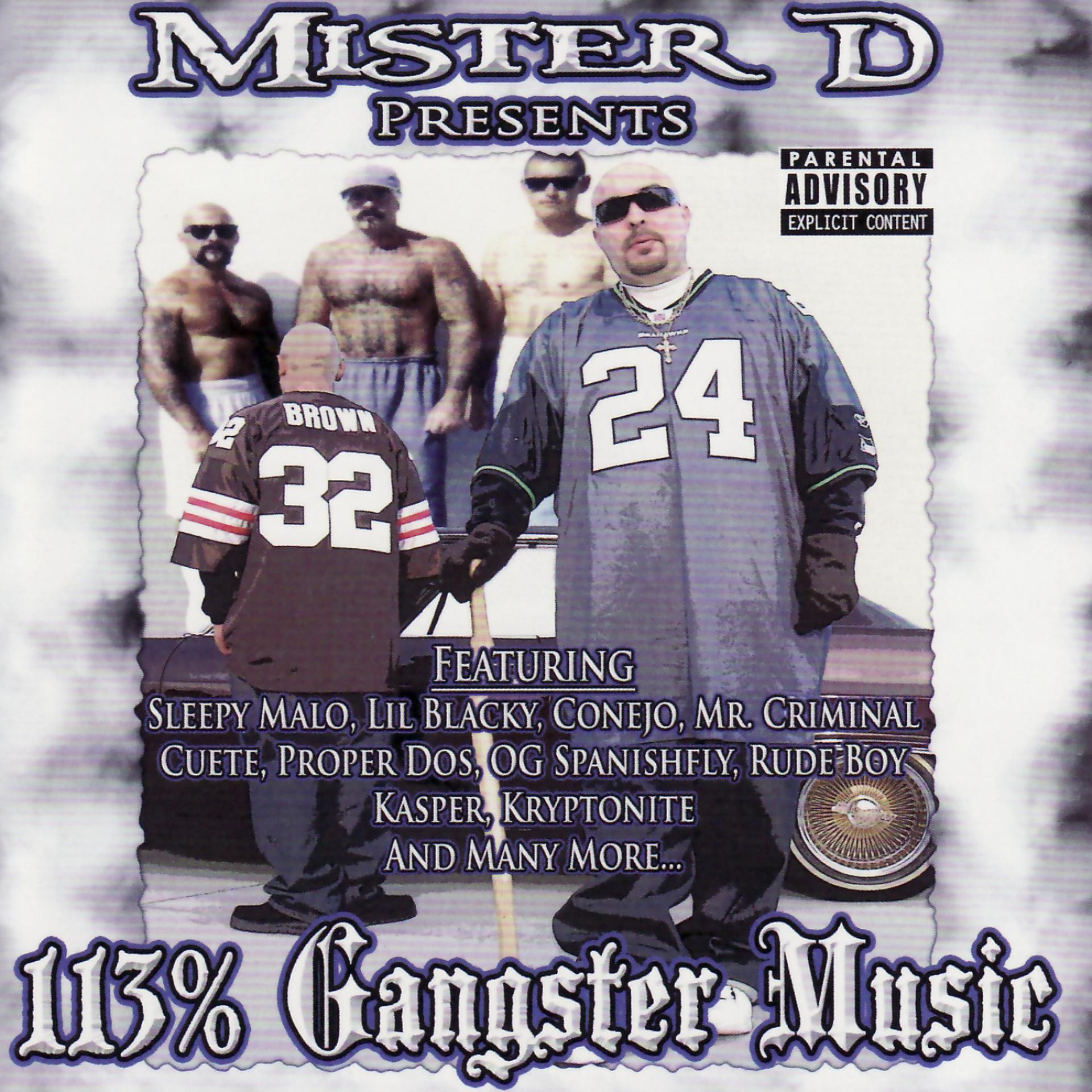 Постер альбома Mister D Presents : 113% Gangster Music