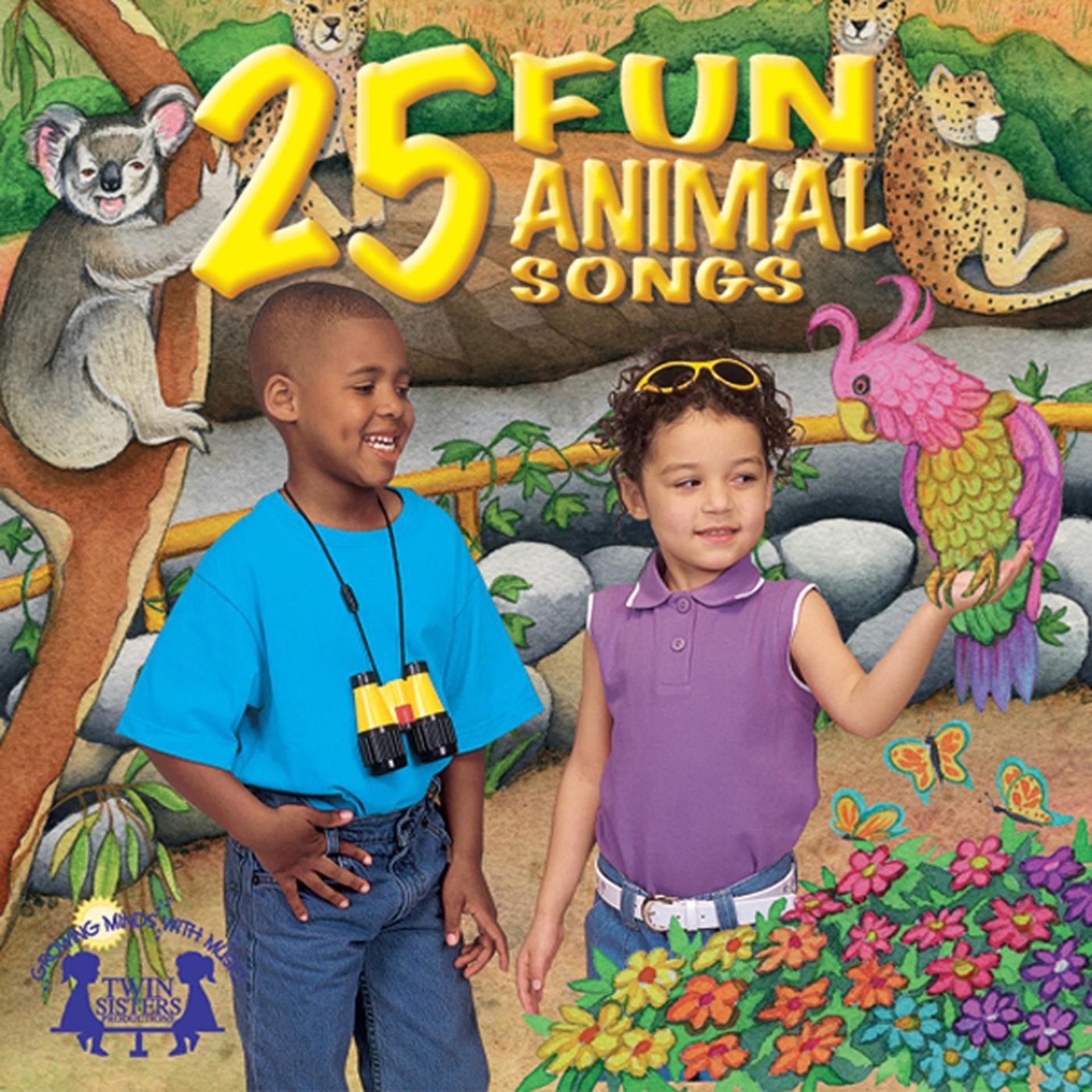Постер альбома 25 Fun Animal Songs