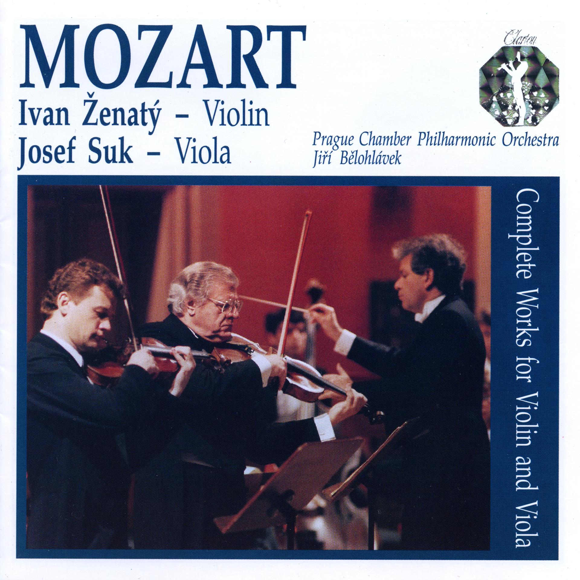 Постер альбома Wolfgang Amadeus Mozart: Complete Works for Violin and Viola
