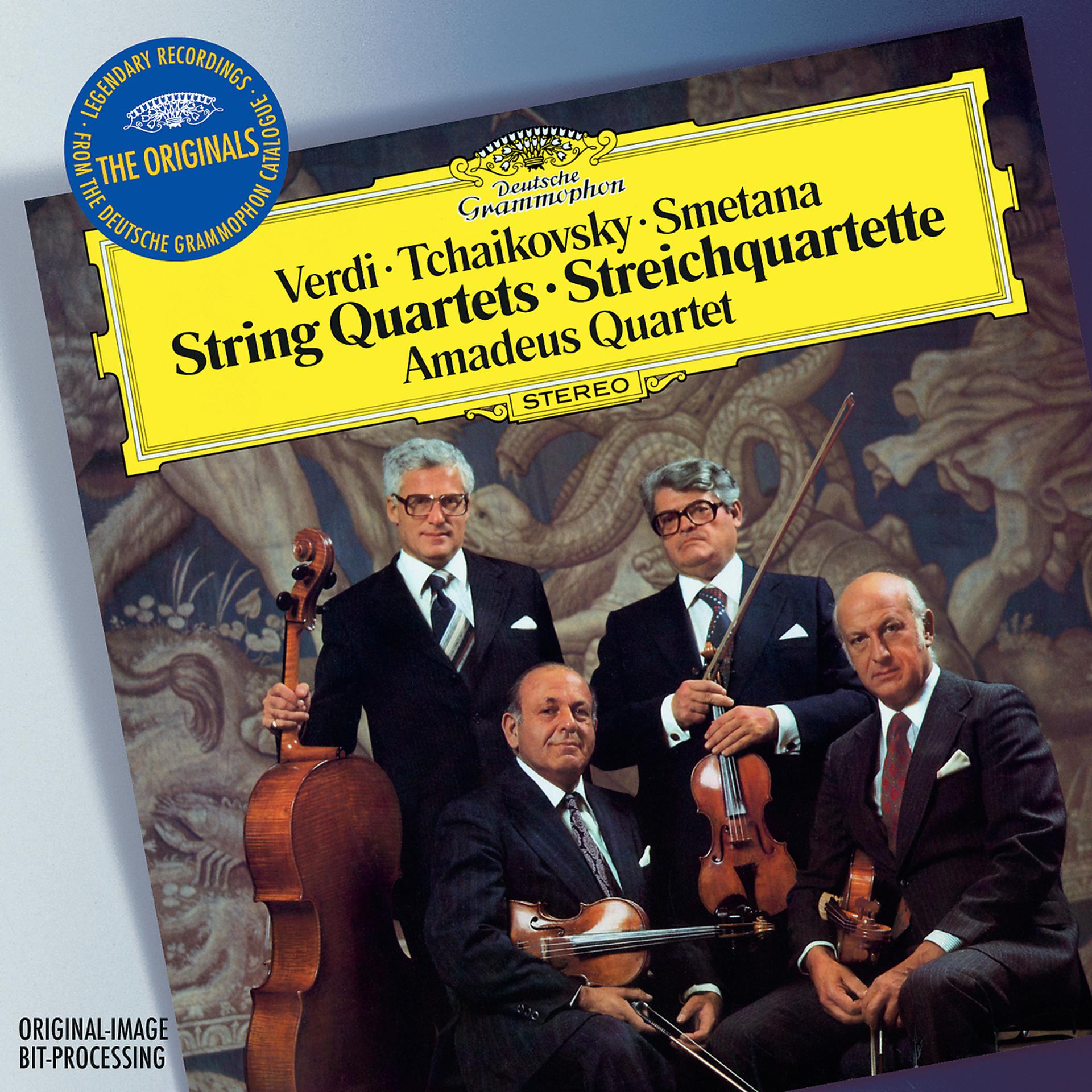Постер альбома Verdi / Tchaikovsky / Smetana: String Quartets