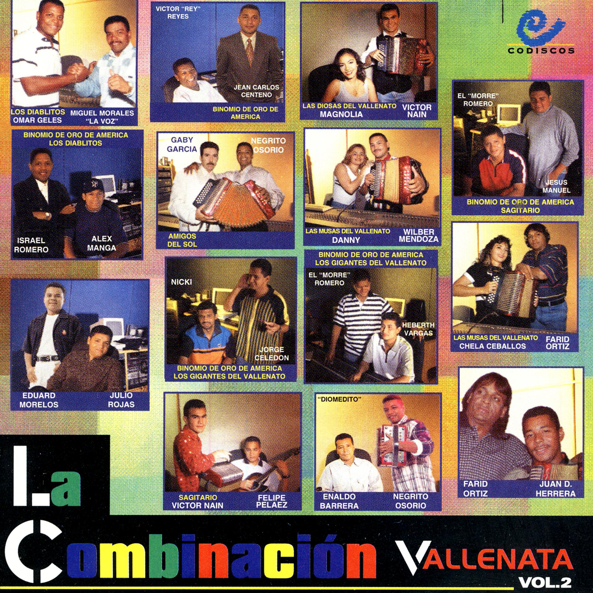 Постер альбома La Combinación Vallenata, Vol. 2
