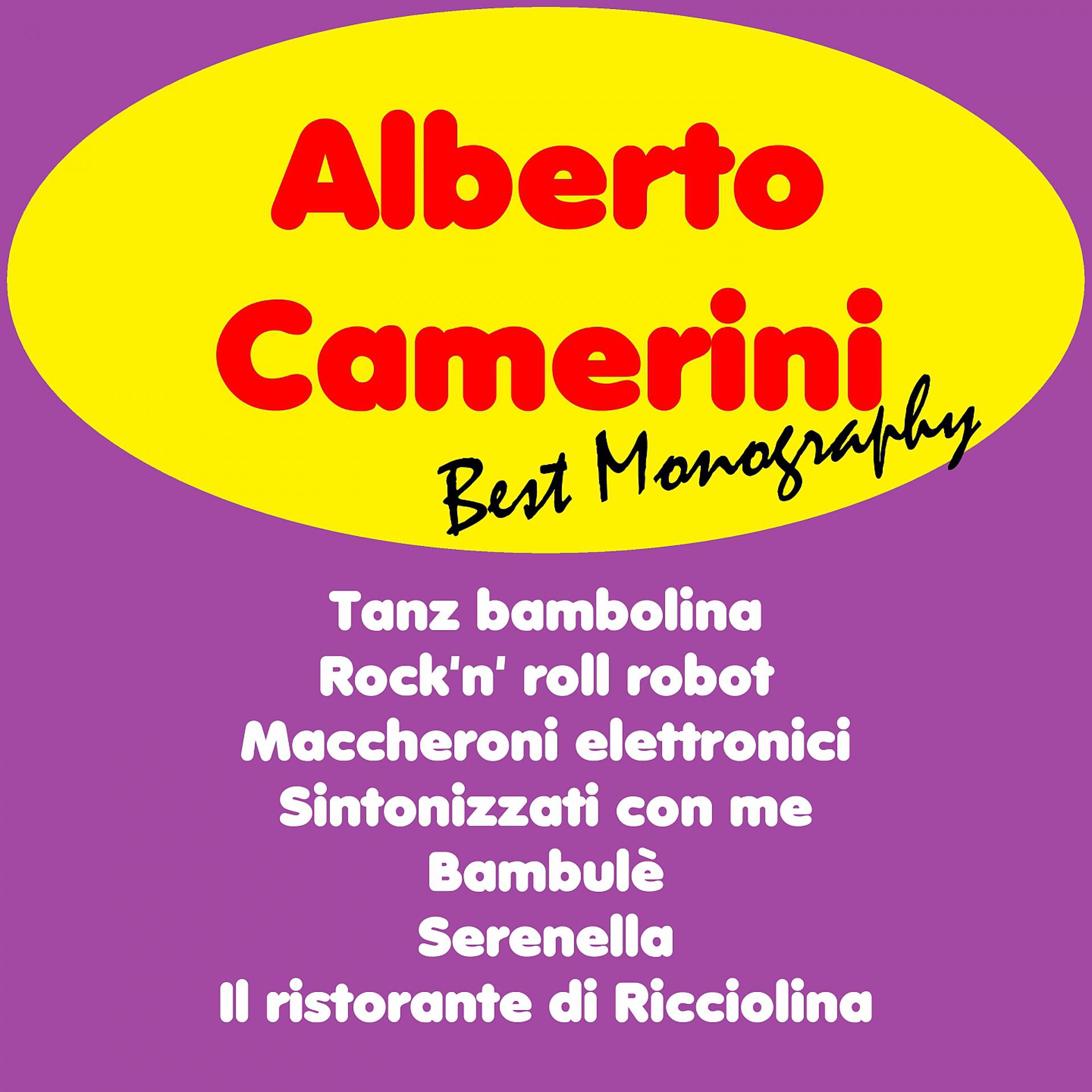 Постер альбома Best Monography - Alberto Camerini