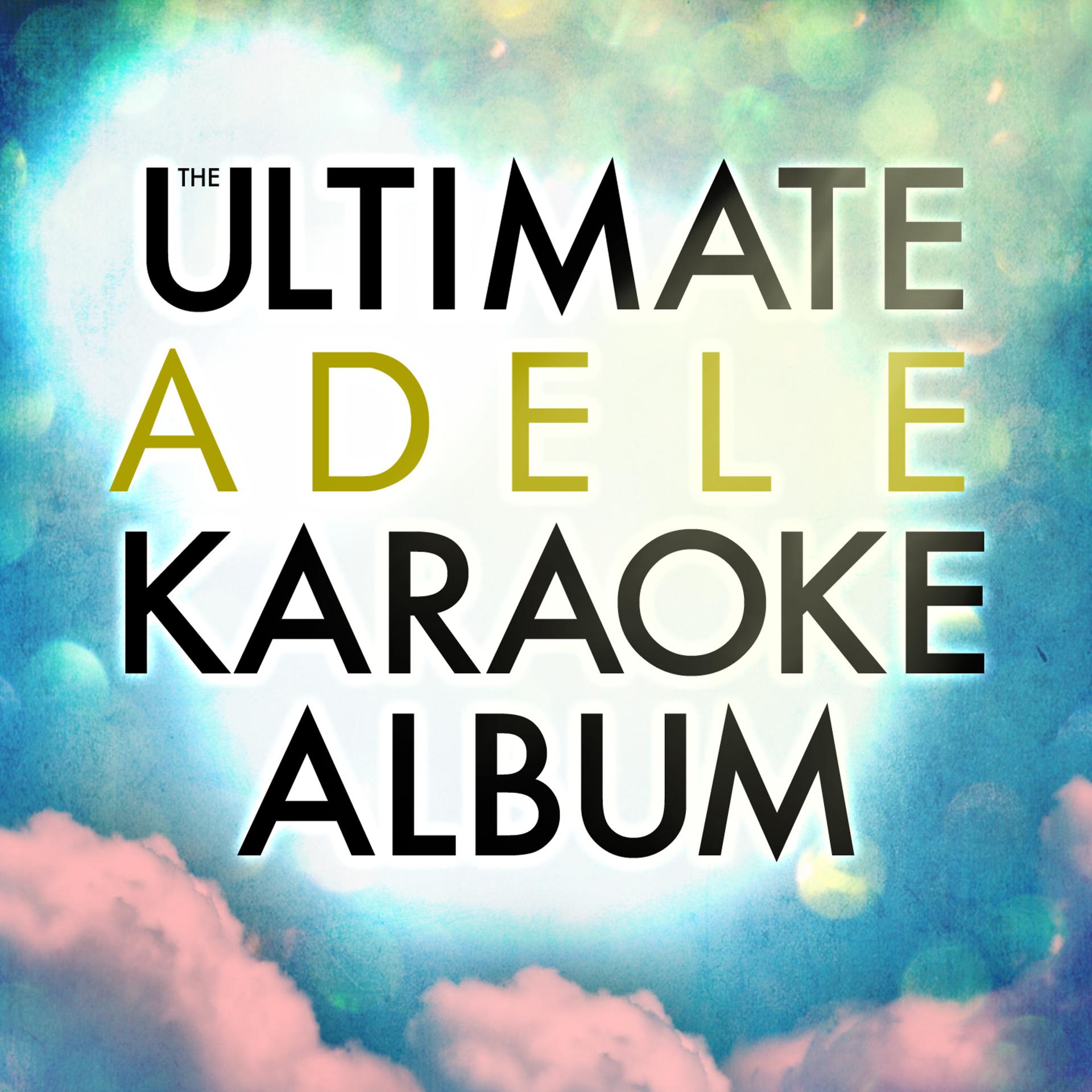 Постер альбома The Ultimate Adele Karaoke Album