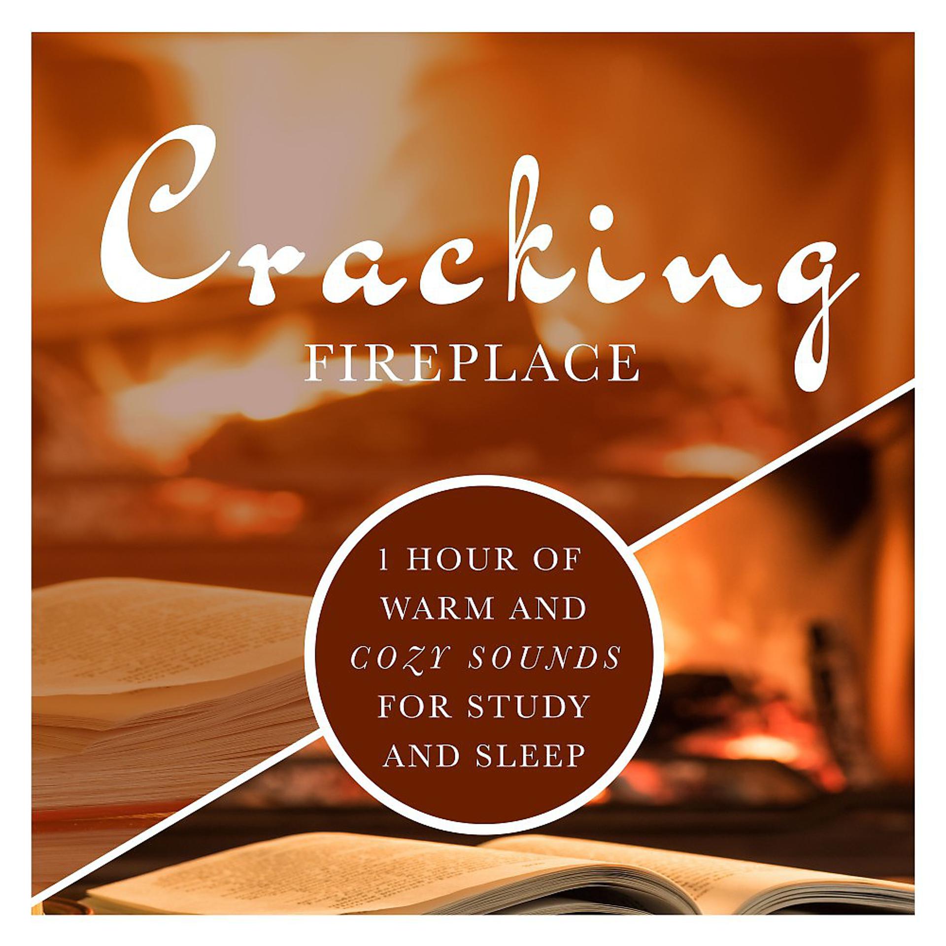 Постер альбома Cracking Fireplace: 1 Hour of Warm and Cozy Sounds for Study and Sleep