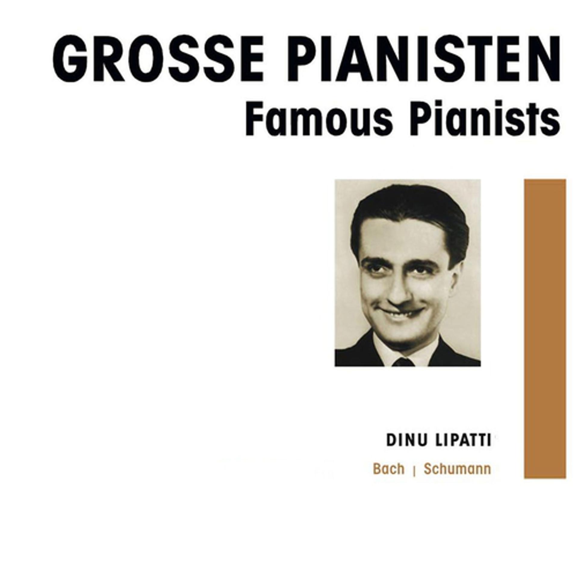 Постер альбома Grosse Pianisten - Dinu Lipatti