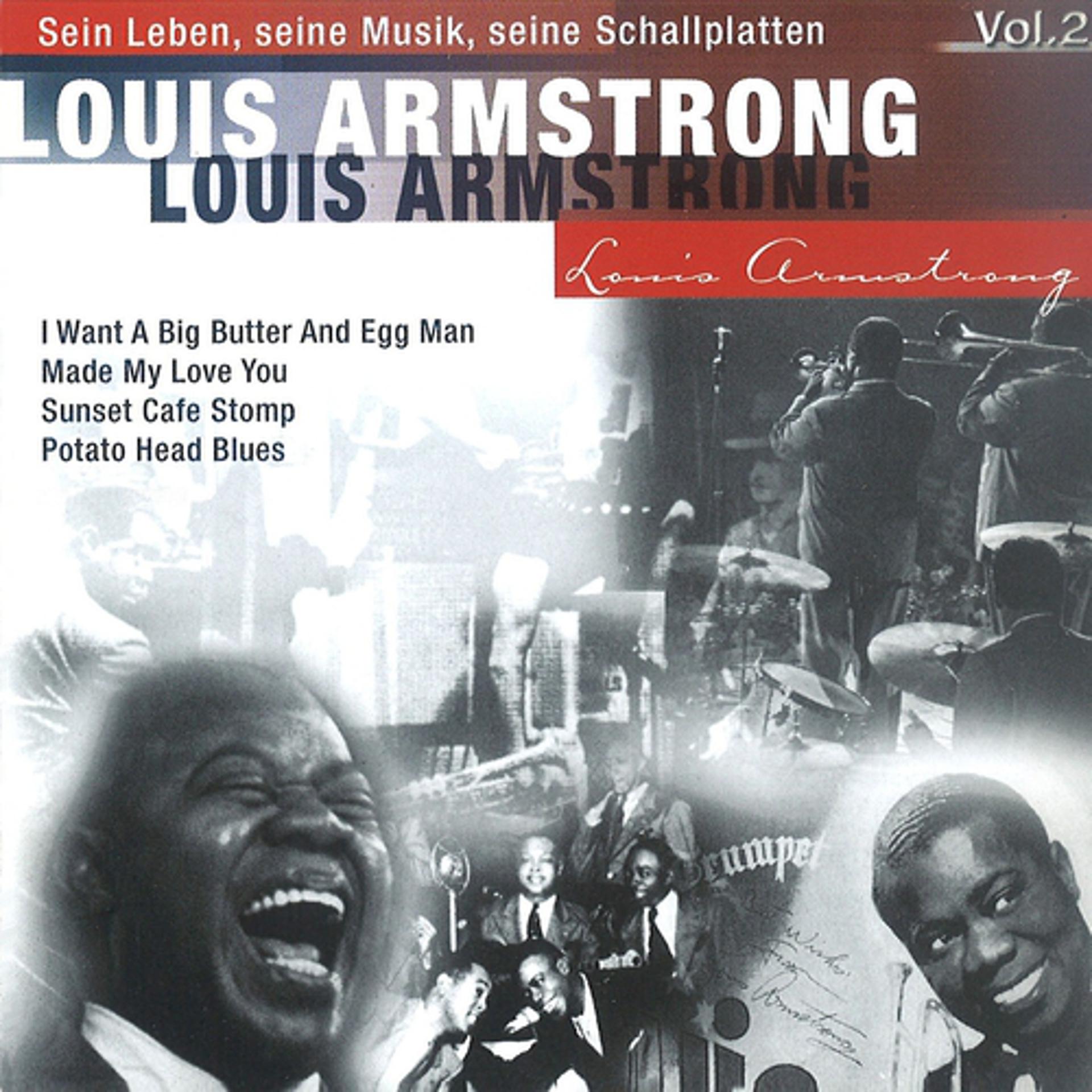 Постер альбома Louis Armstrong -Sein Leben, seine Musik, seine Schallplatten, Vol.2