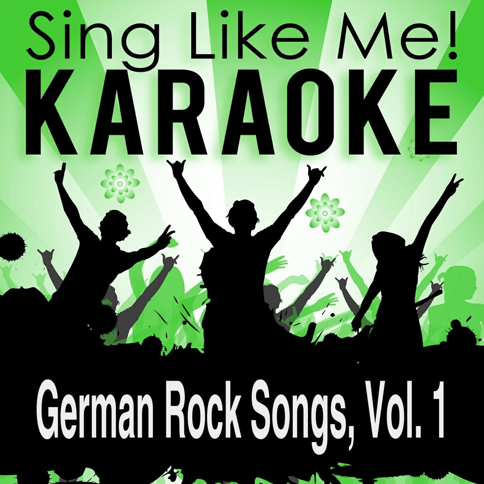 Постер альбома German Rock Songs, Vol. 1 (Karaoke Version)