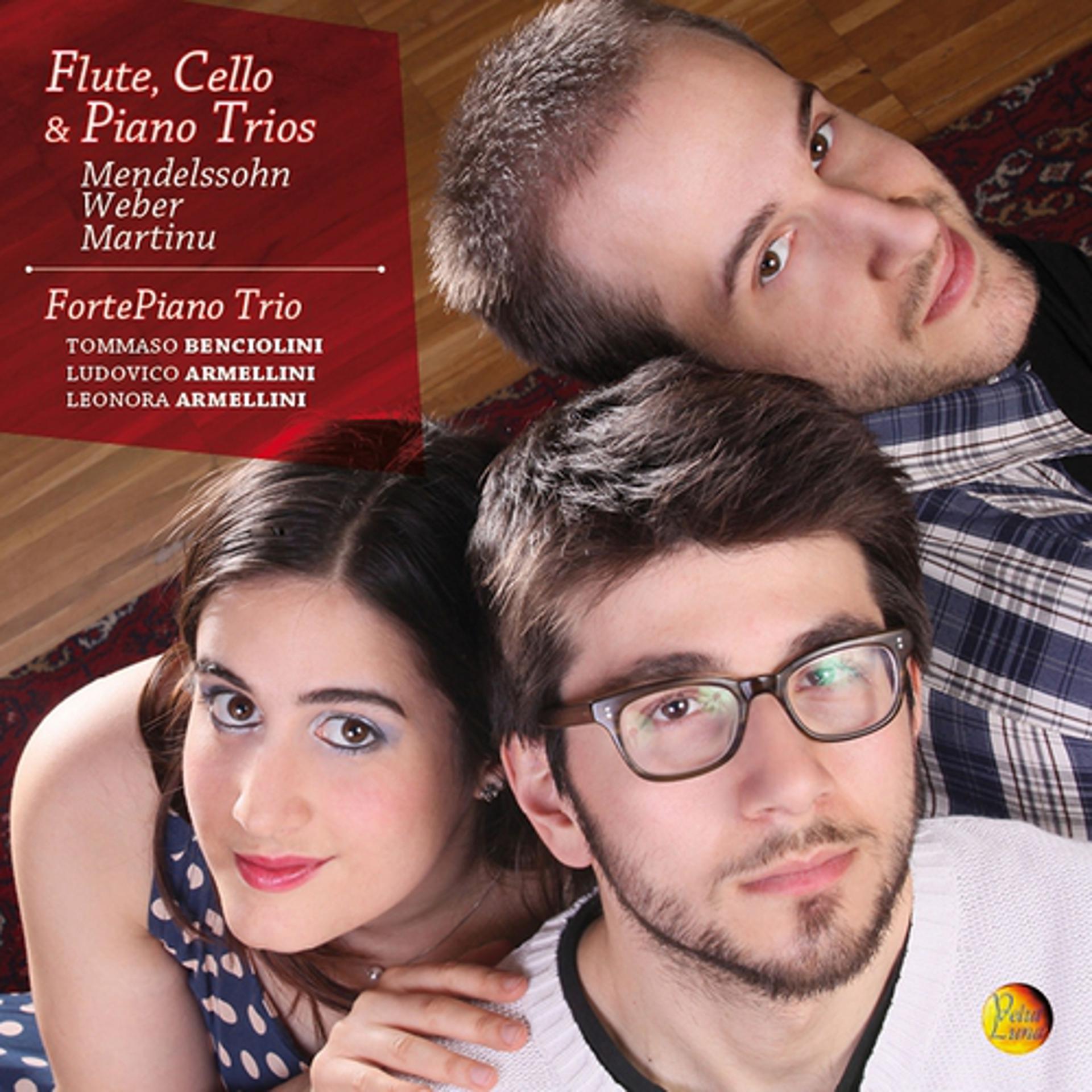 Постер альбома Flute, Cello and Piano Trios