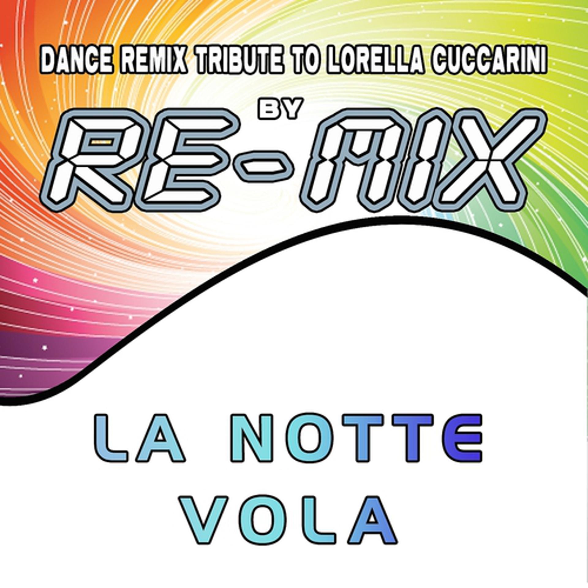 Постер альбома La notte vola: Dance Remix Tribute to Lorella Cuccarini