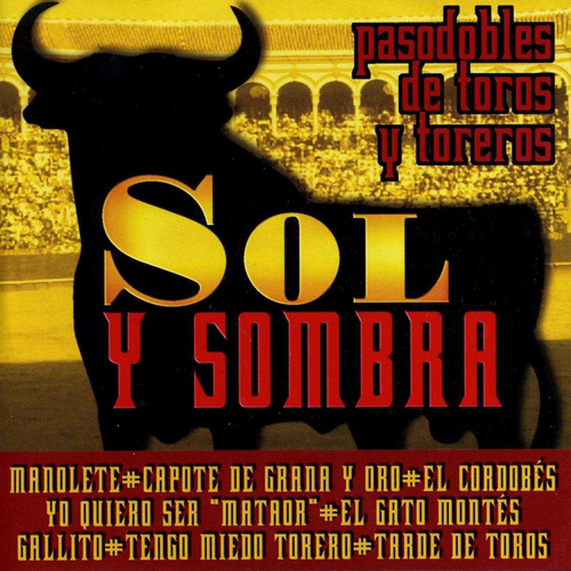 Постер альбома Sol y Sombra : Pasodobles de Toros y Toreros