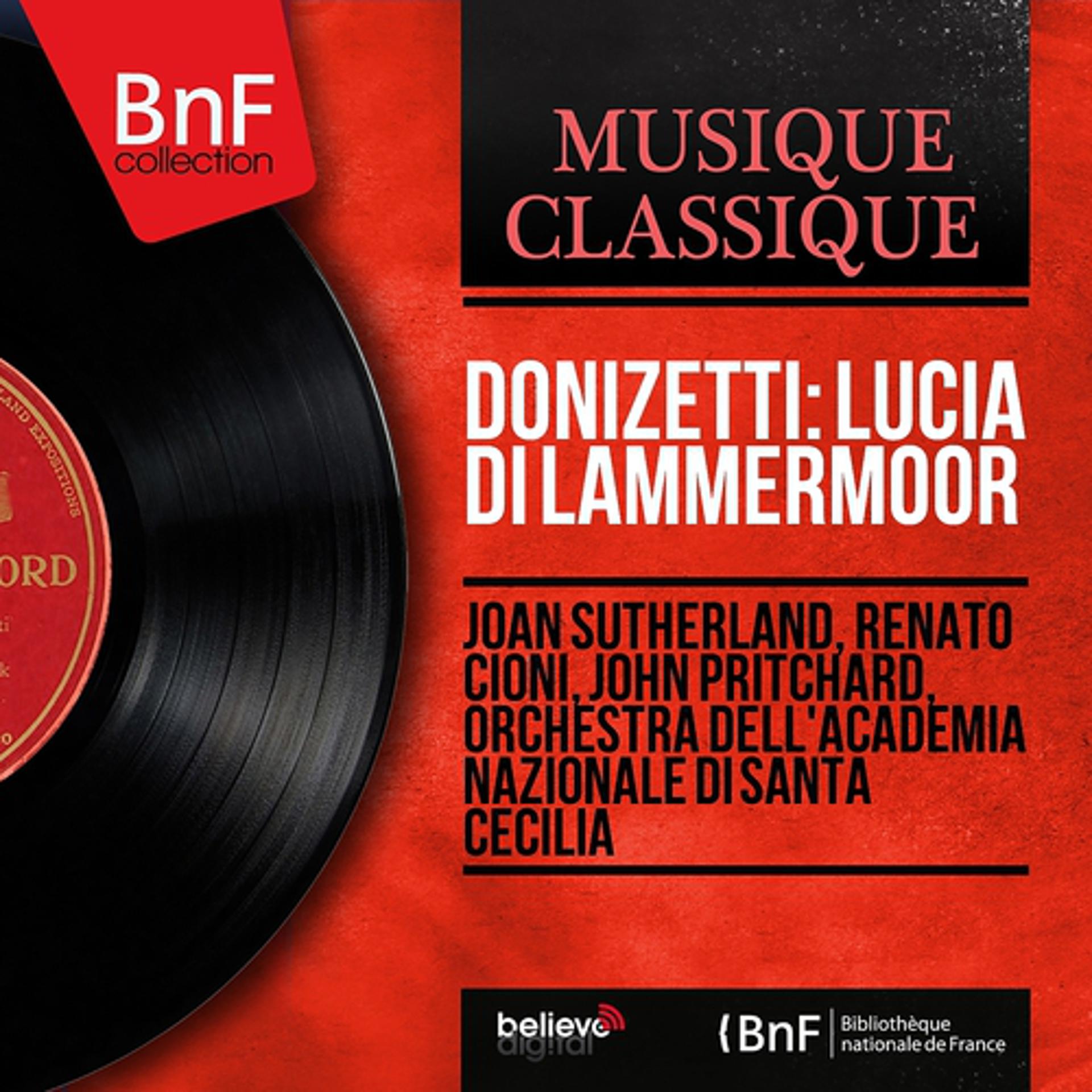 Постер альбома Donizetti: Lucia di Lammermoor (Stereo Version)
