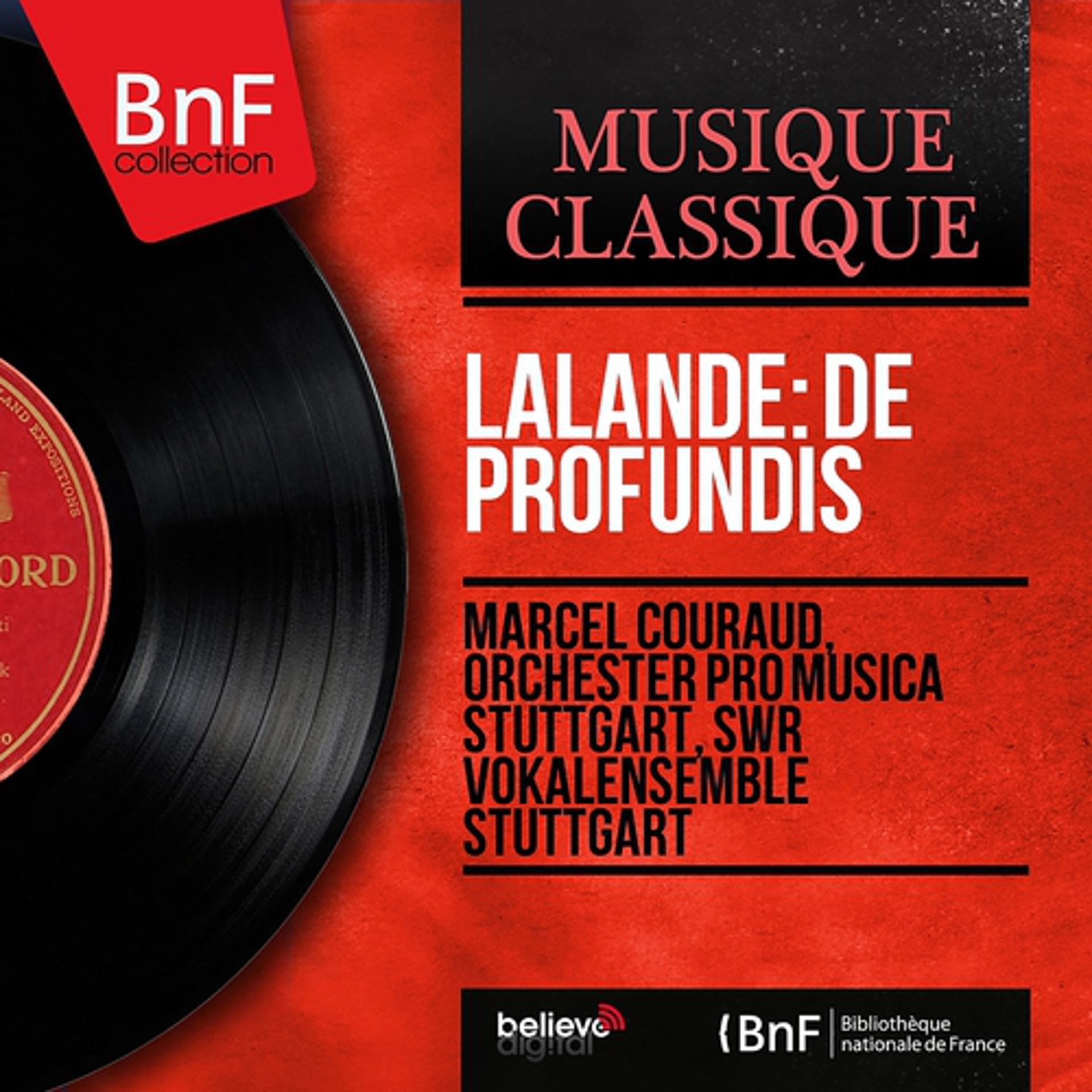 Постер альбома Lalande: De profundis (Mono Version)