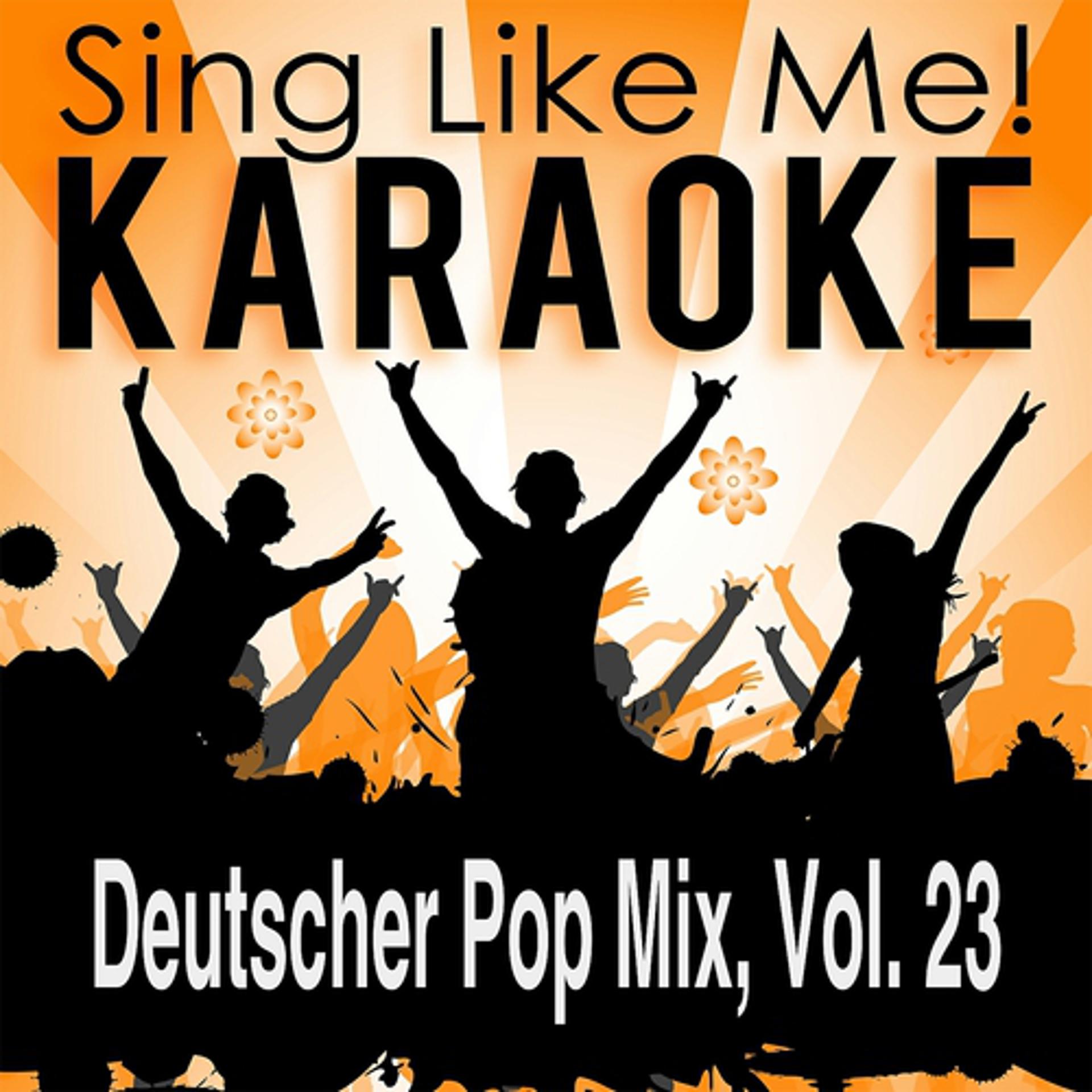 Постер альбома Deutscher Pop Mix, Vol. 23 (Karaoke Version)