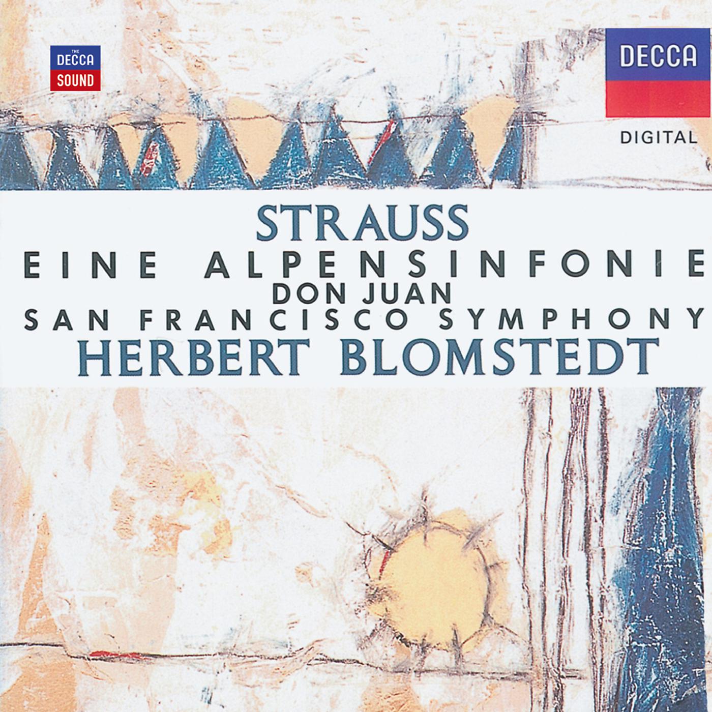 Постер альбома Strauss, R.: Eine Alpensinfonie;  Don Juan