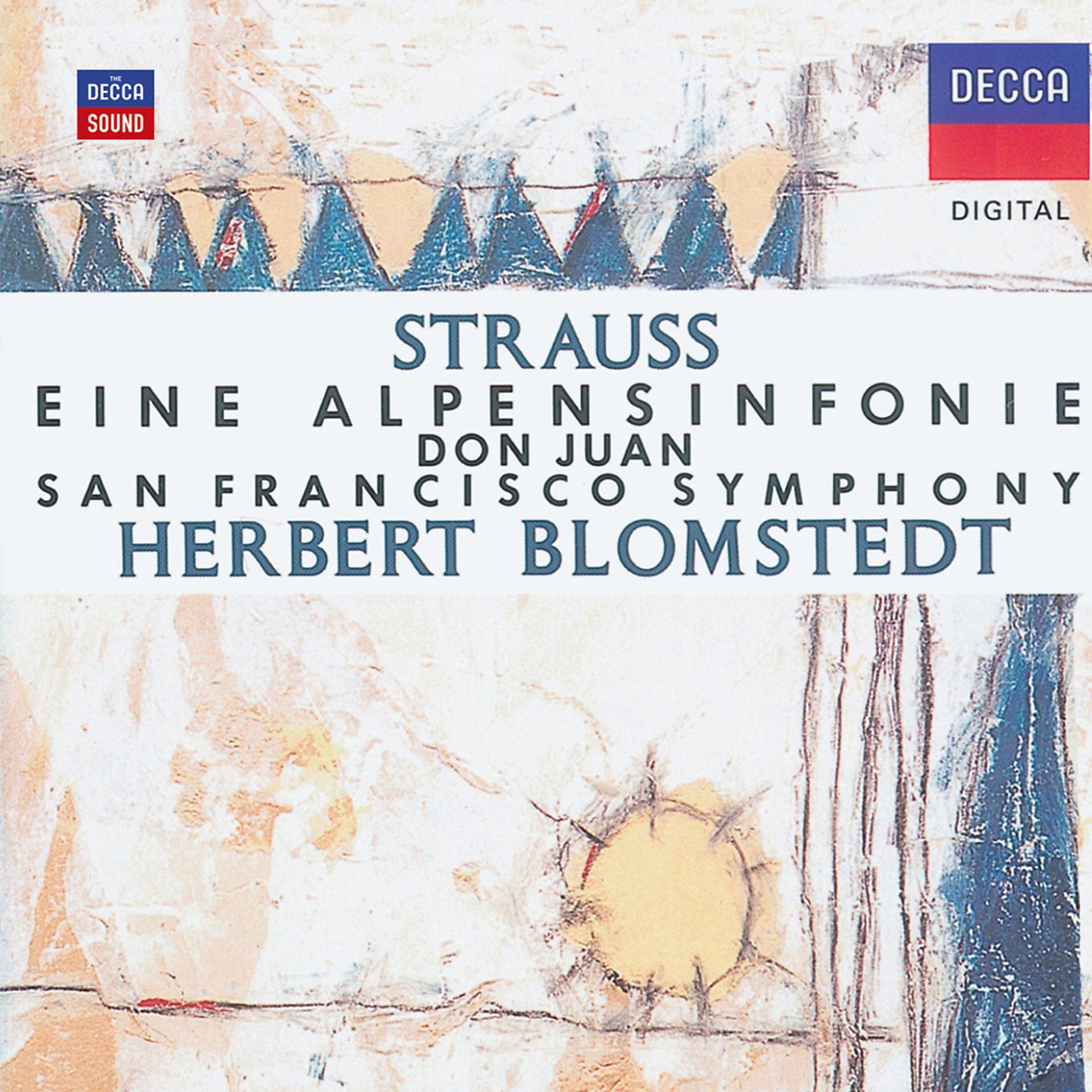 Постер альбома Strauss, R.: Eine Alpensinfonie;  Don Juan