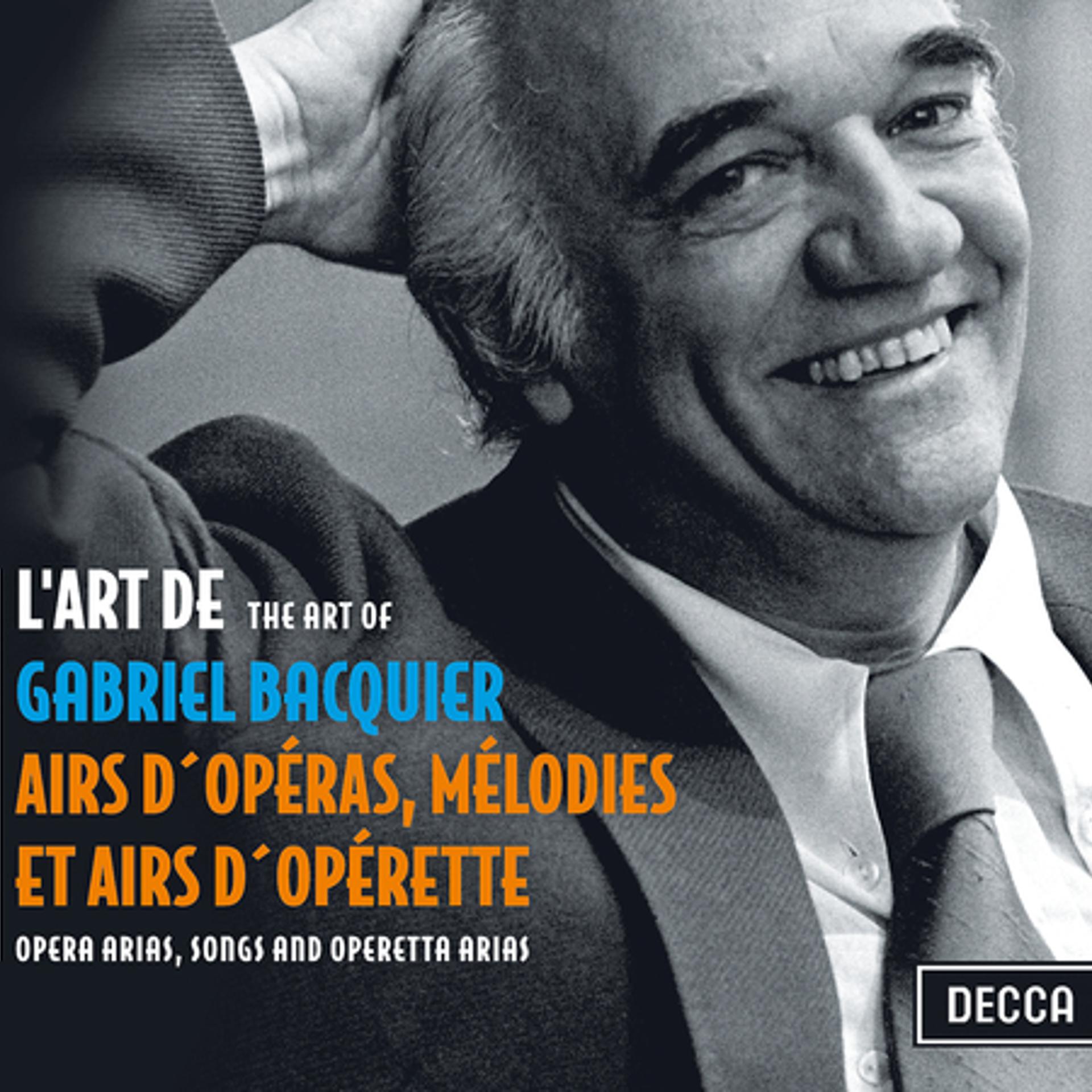 Постер альбома L'Art de Gabriel Bacquier