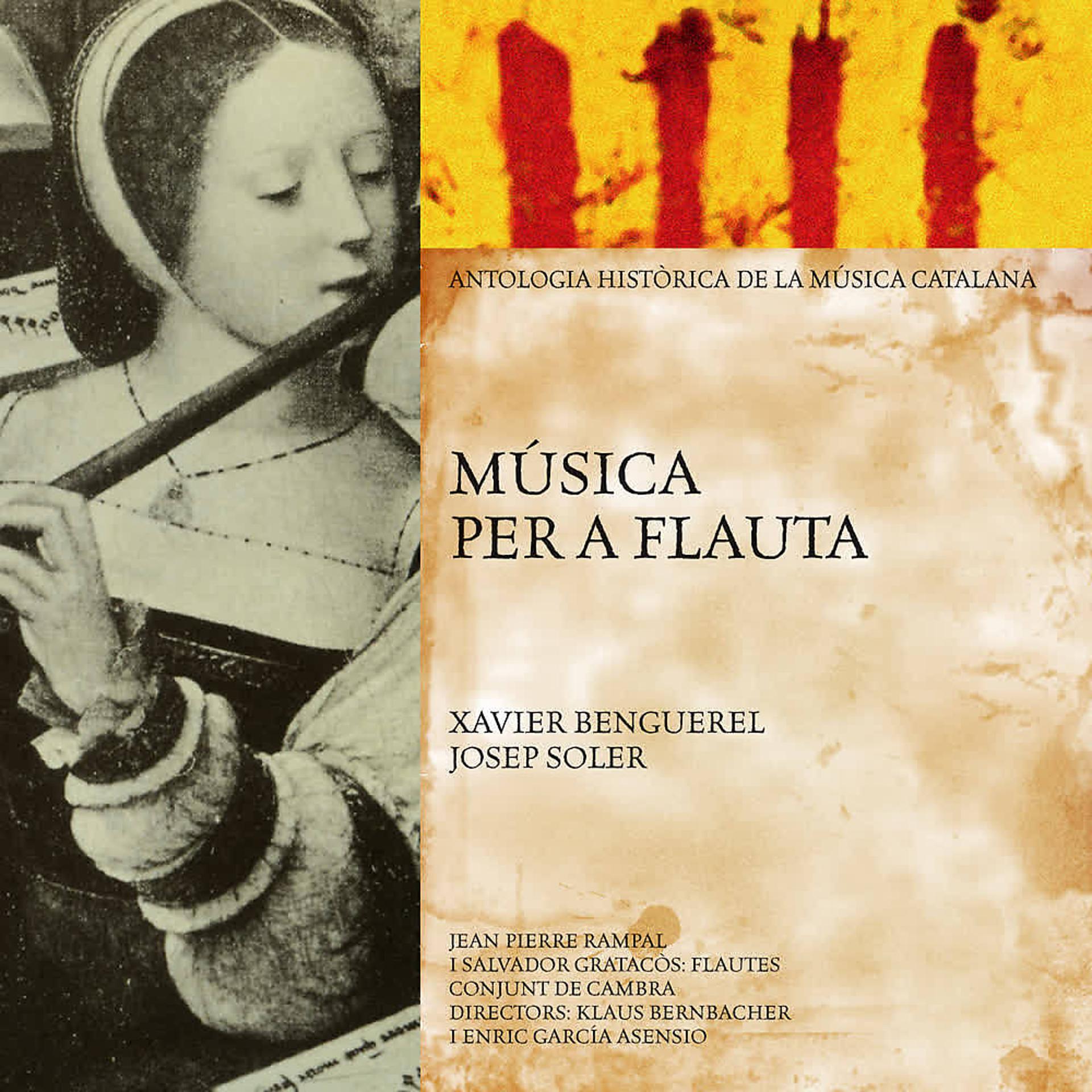 Постер альбома Música Per a Flauta (Antologia Històrica de la Música Catalana)