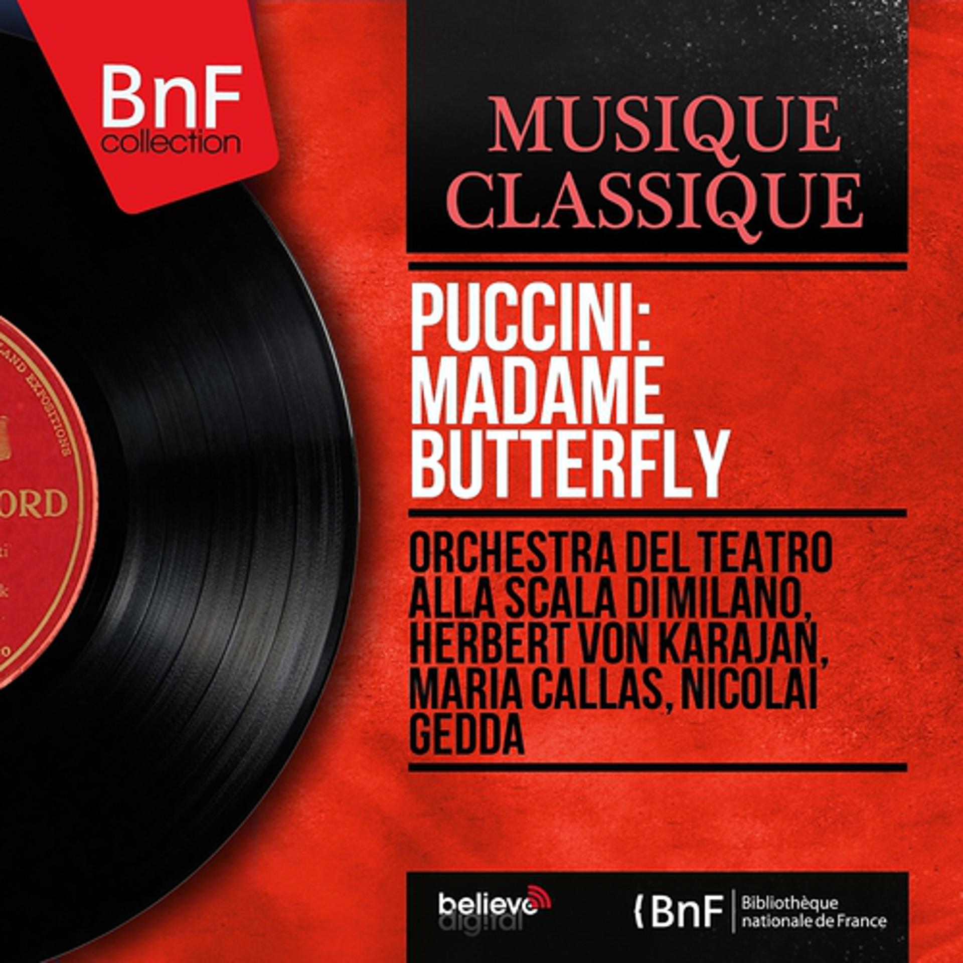 Постер альбома Puccini: Madame Butterfly (Mono Version)