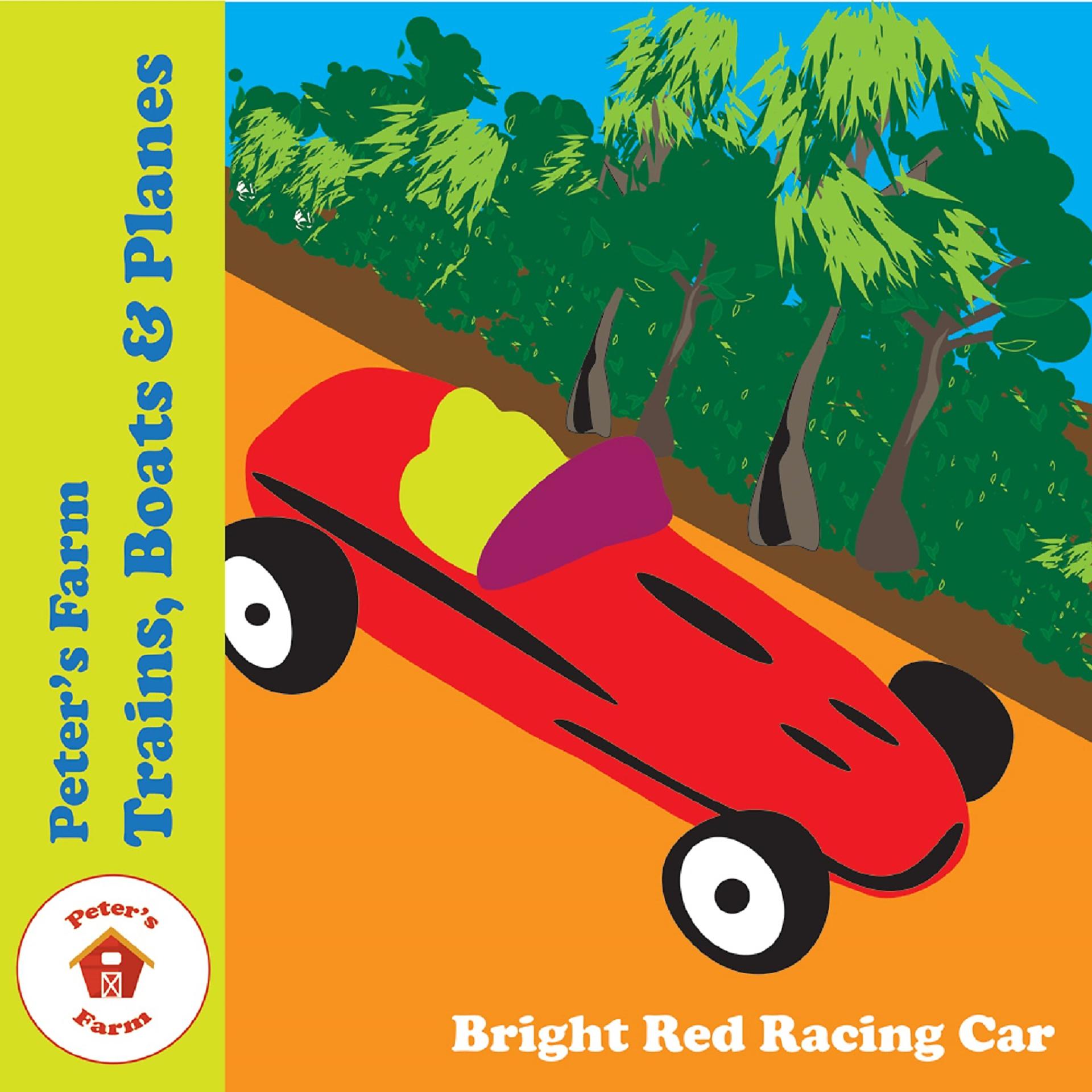 Постер альбома Bright Red Racing Car