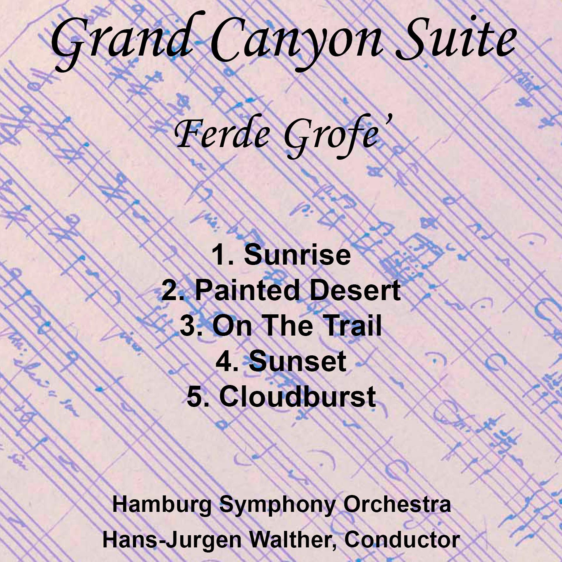 Постер альбома Grofe - Grand Canyon Suite