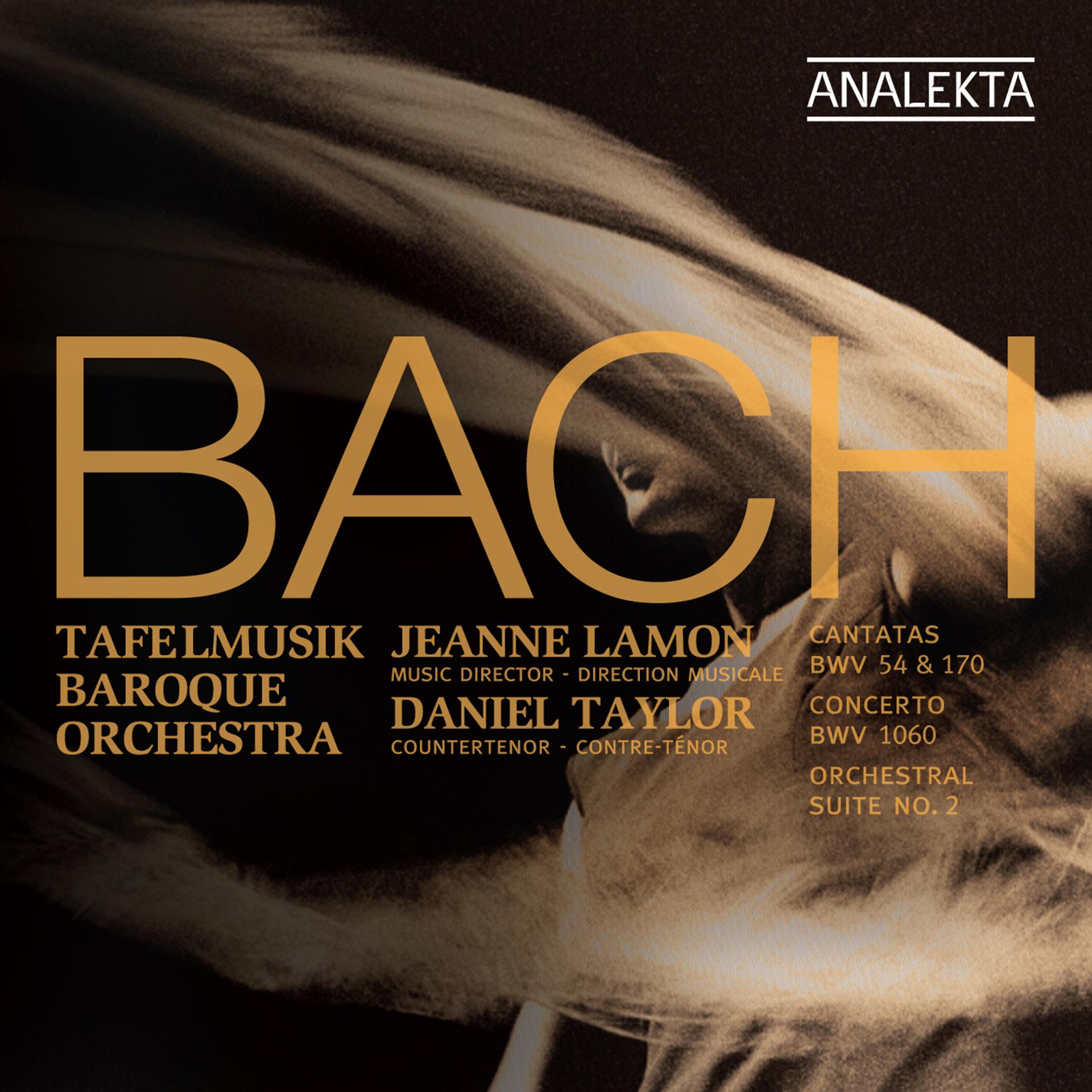 Постер альбома J.S. Bach: Cantatas BWV 70 & 154; Concerto BWV 1060; Orchestral Suite No. 2