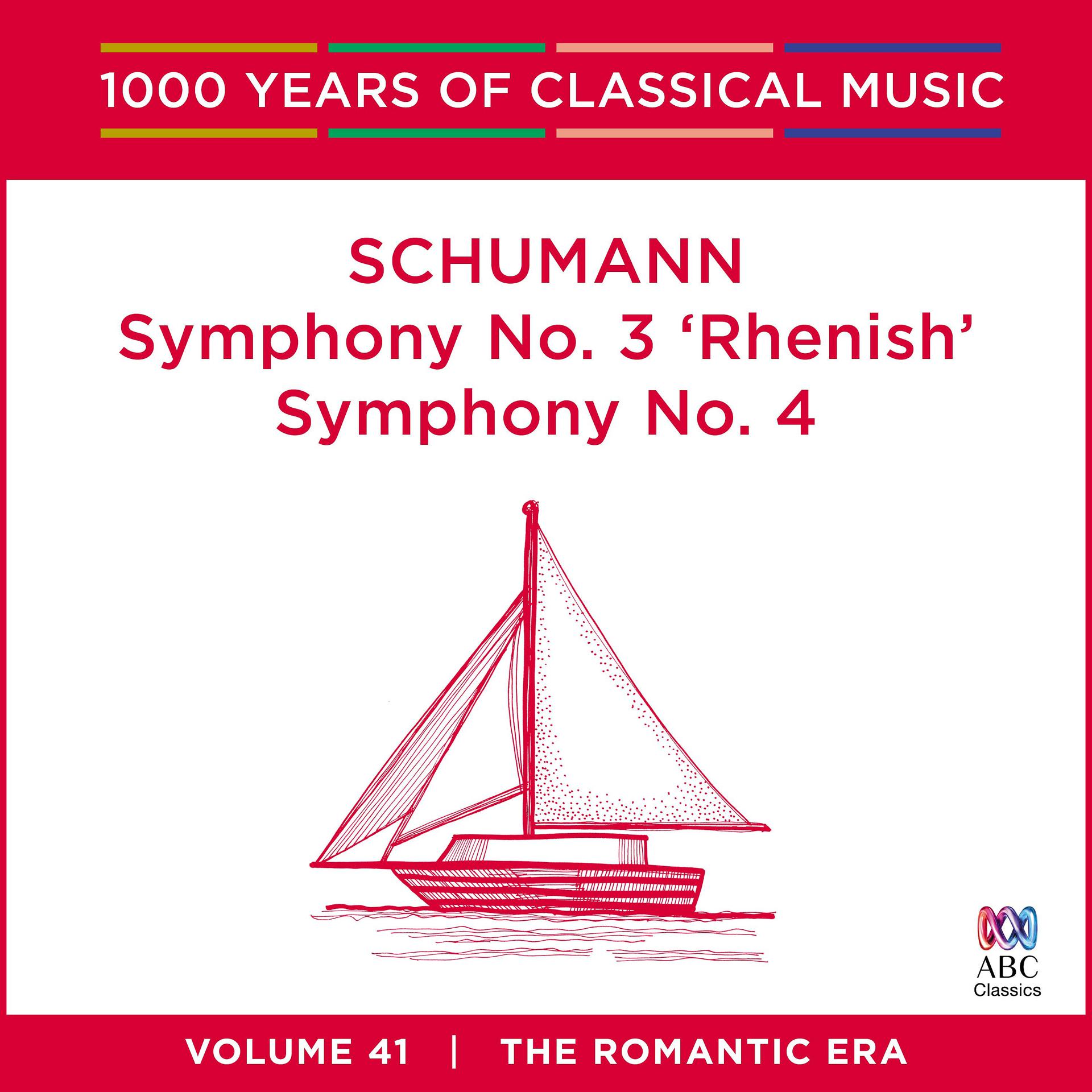 Постер альбома Schumann: Symphony No. 3 'Rhenish' & Symphony No. 4