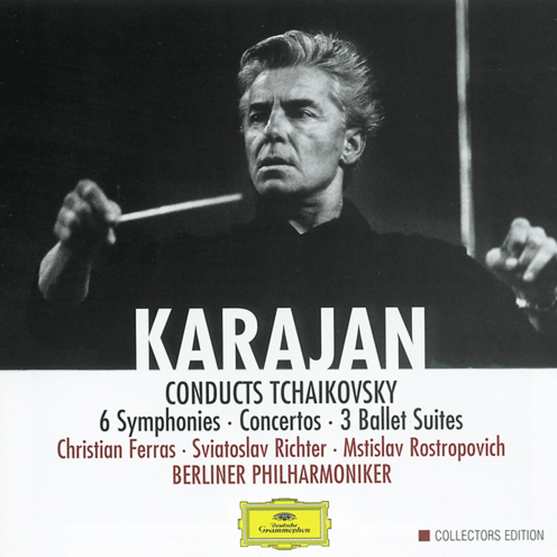 Постер альбома Karajan conducts Tchaikovsky