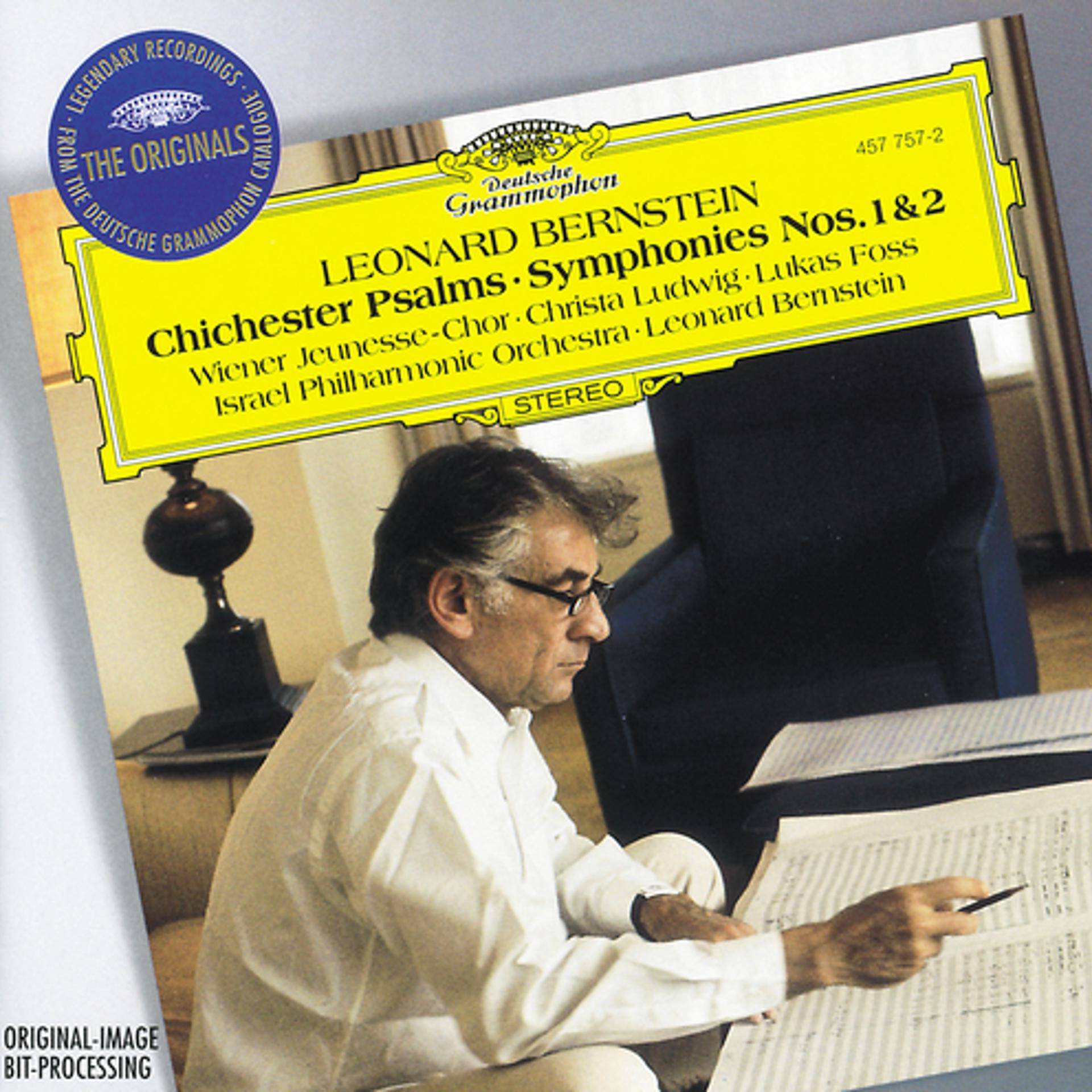 Постер альбома Bernstein: Chichester Psalms; Symphonies Nos. 1 & 2