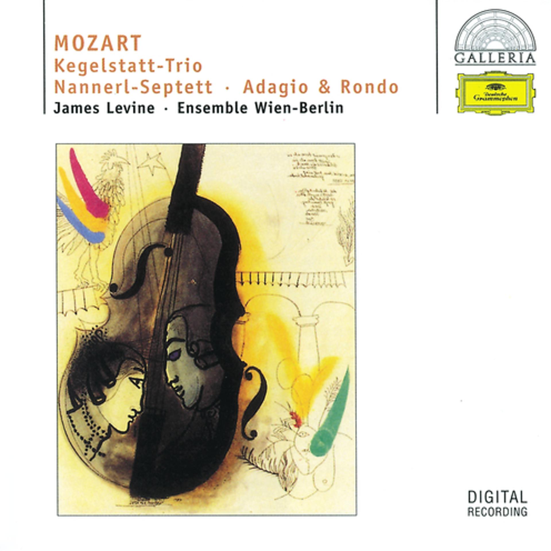 Постер альбома Mozart: Kegelstatt-Trio; Nannerl-Septett; Adagio & Rondo