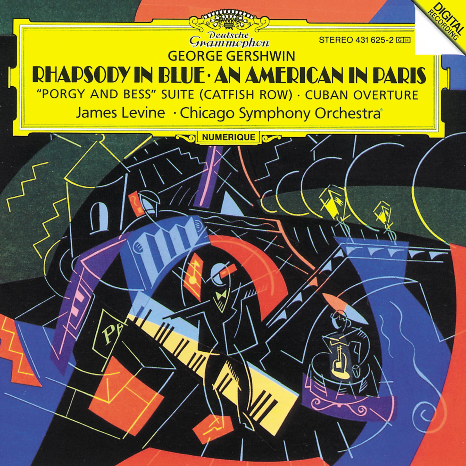 Постер альбома Gershwin: Rhapsody In Blue; An American in Paris