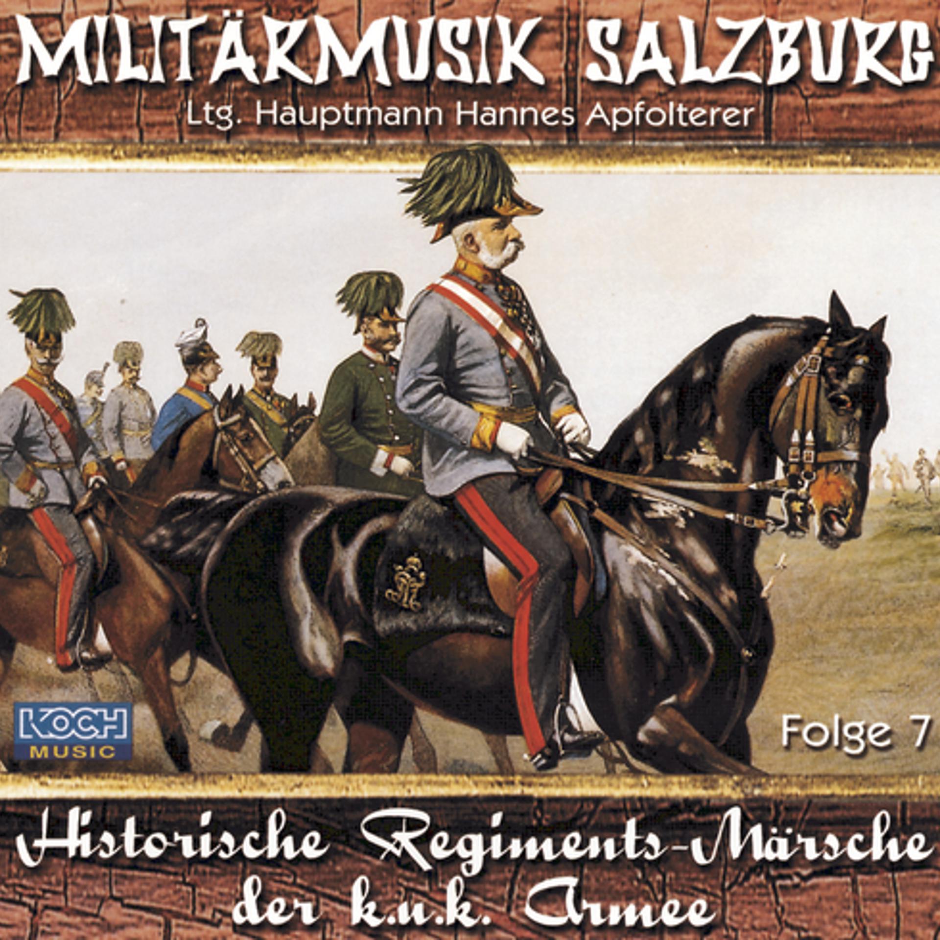 Постер альбома Historische Regimentsmärsche der k.u.k. Armee